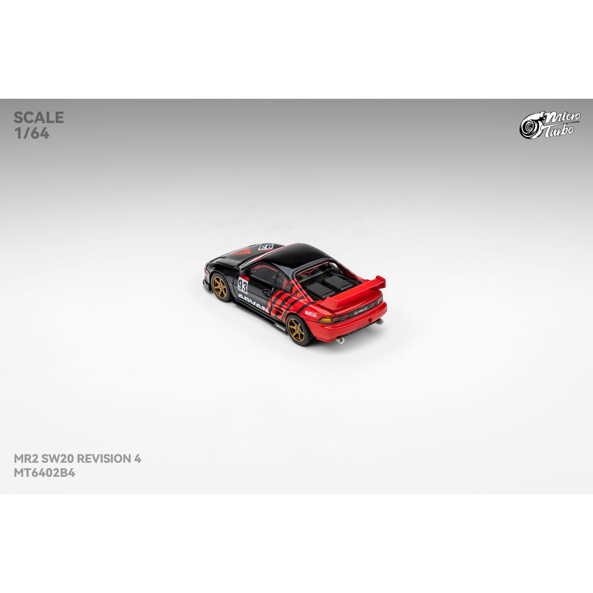 MicroTurbo - Pre-Order - Custom Toyota MR2 - Advan - MT6402B4