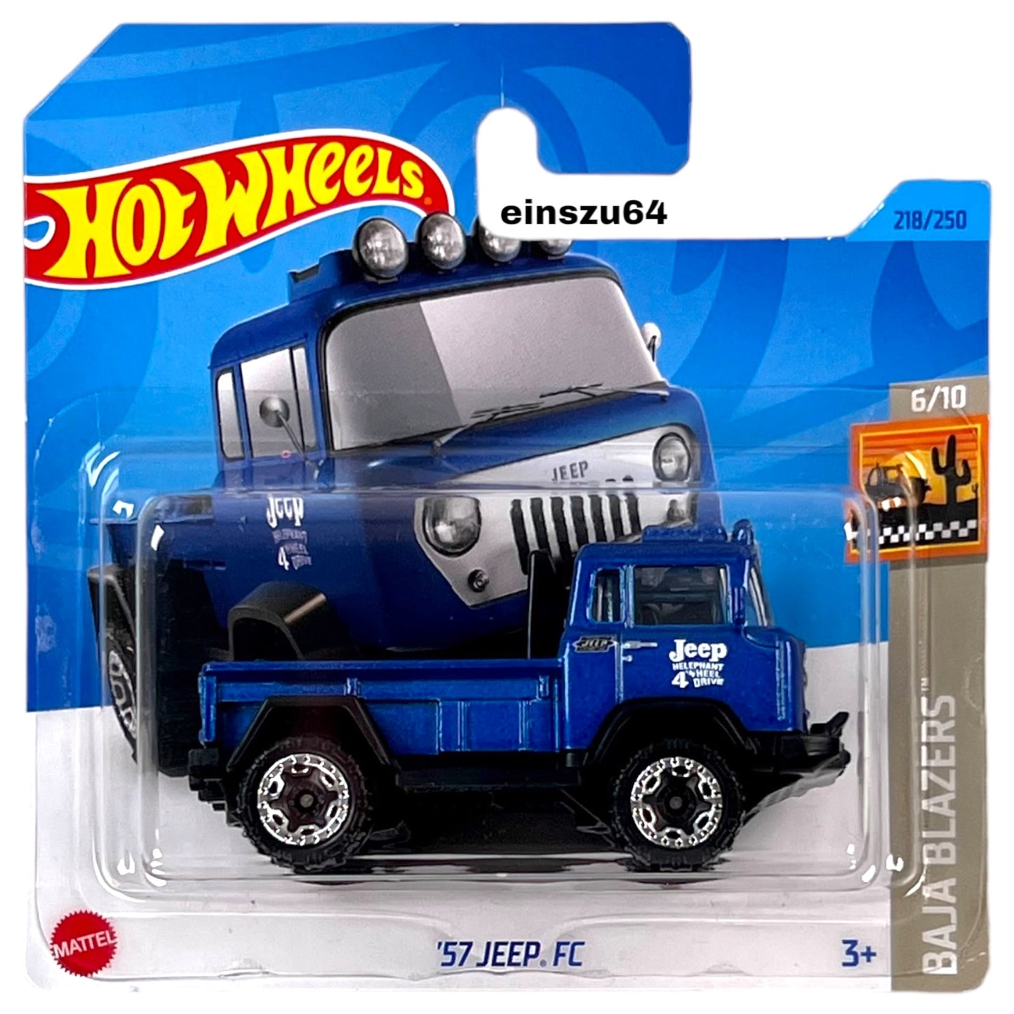 Hot Wheels 2023 - ´57 Jeep FC - Baja Blazers 6/10 - HKG72 - 218/250