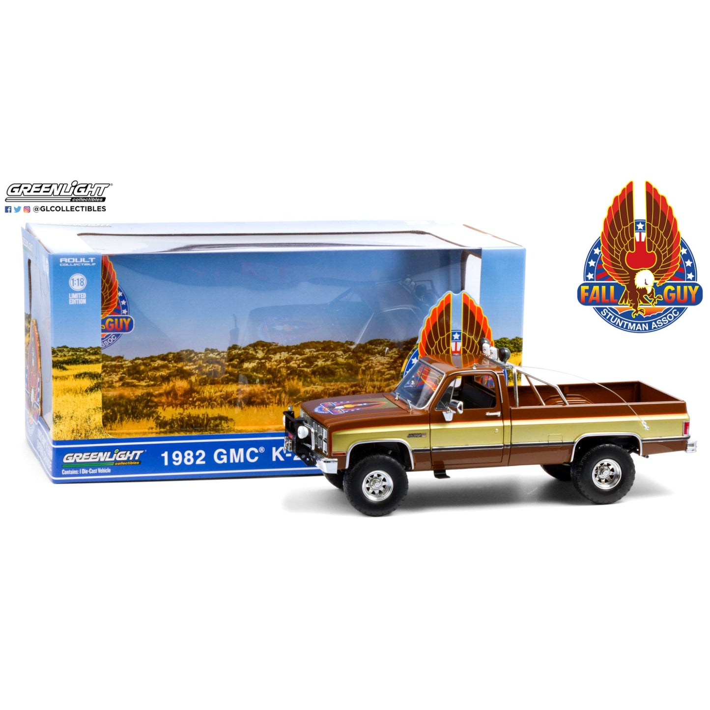 Greenlight - 1982 GMC K-2500 Fall Guy - Ein Colt für alle Fälle - 13560 - 1:18