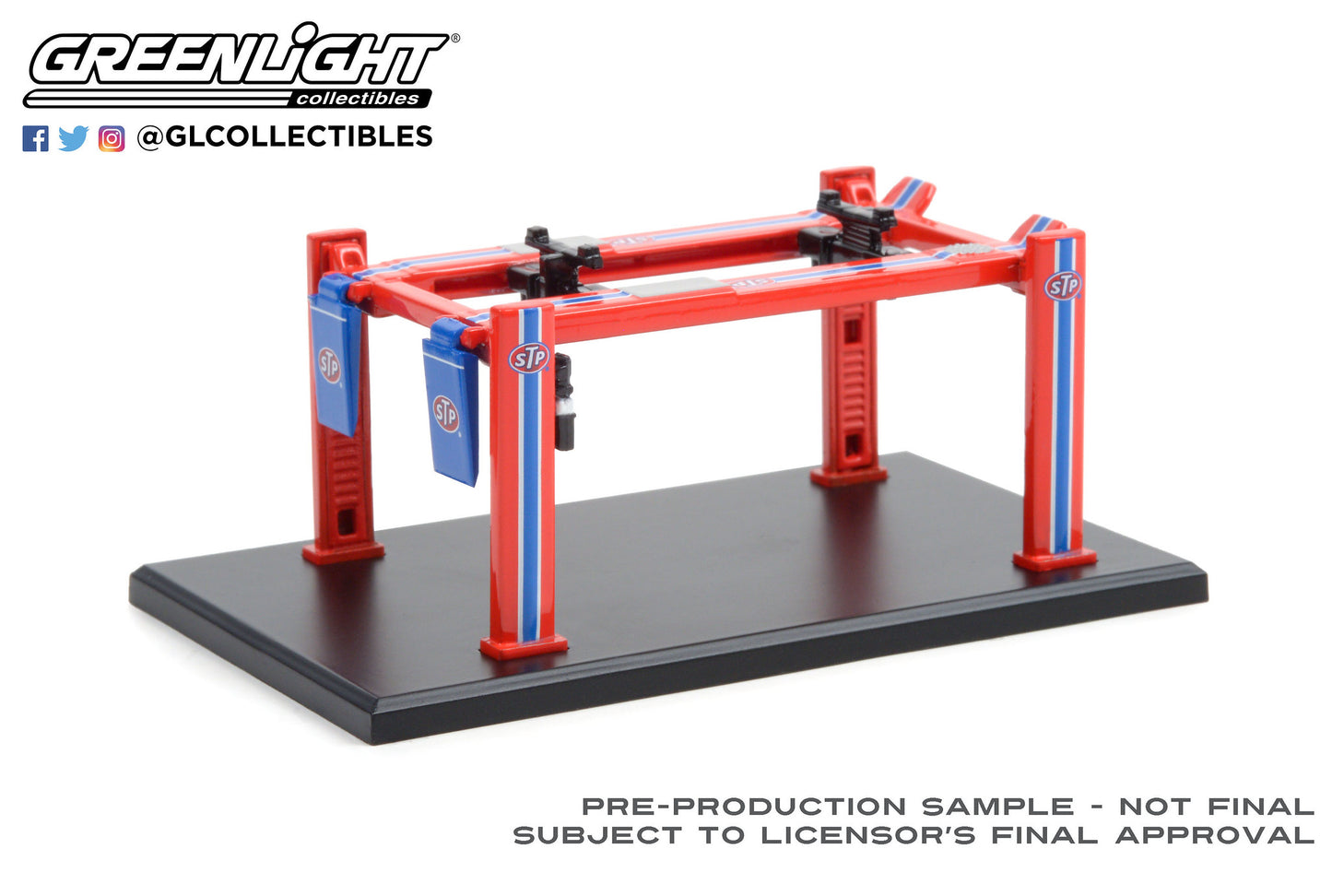 Greenlight - Hebebühne STP - Four-Post Lift - 16120-A - 1:64 - verstellbar