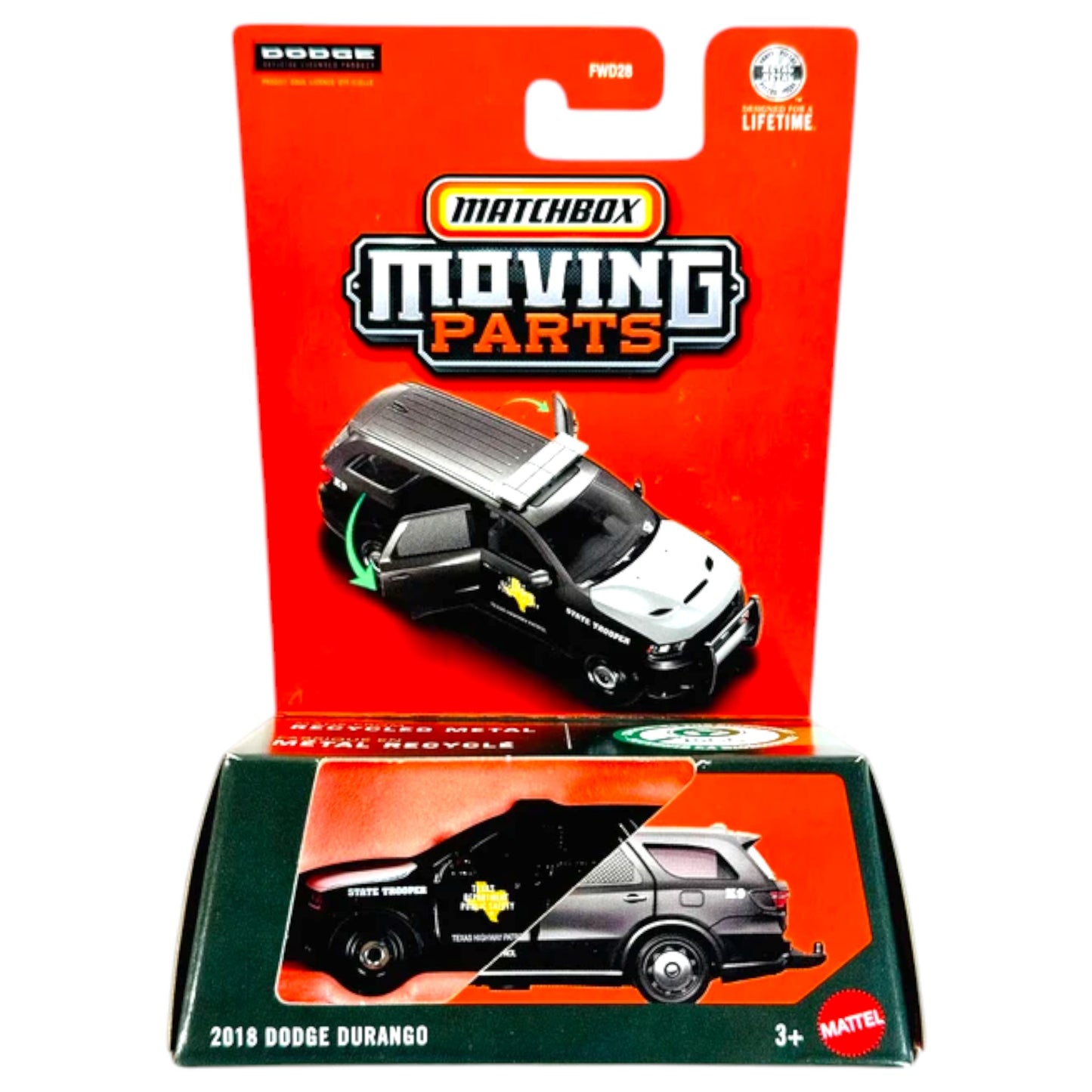 Matchbox 2026 - Pre-Order - Moving Parts - 2018 Dodge Durango - JRM97