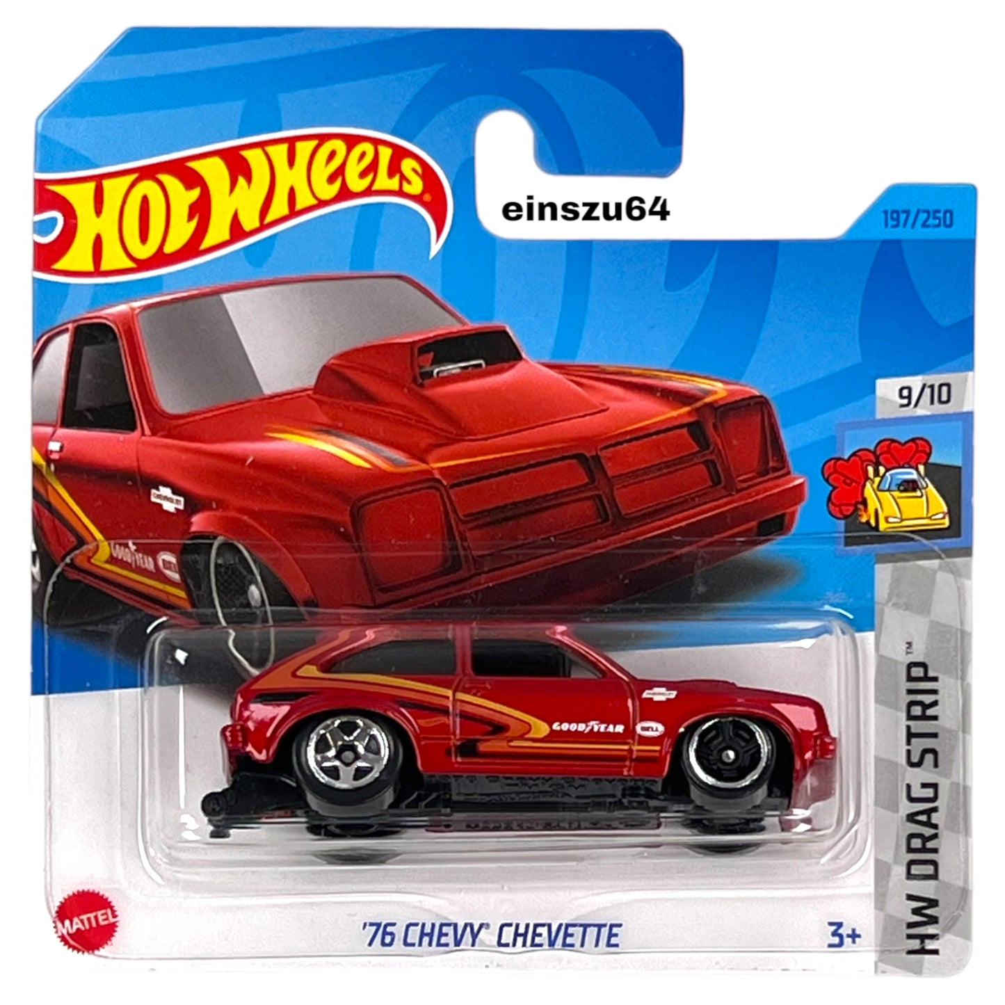 Hot Wheels 2023 - ´76 Chevy Chevette - Drag Stripe 9/10 - HKH35 - 197/250 - 1:64