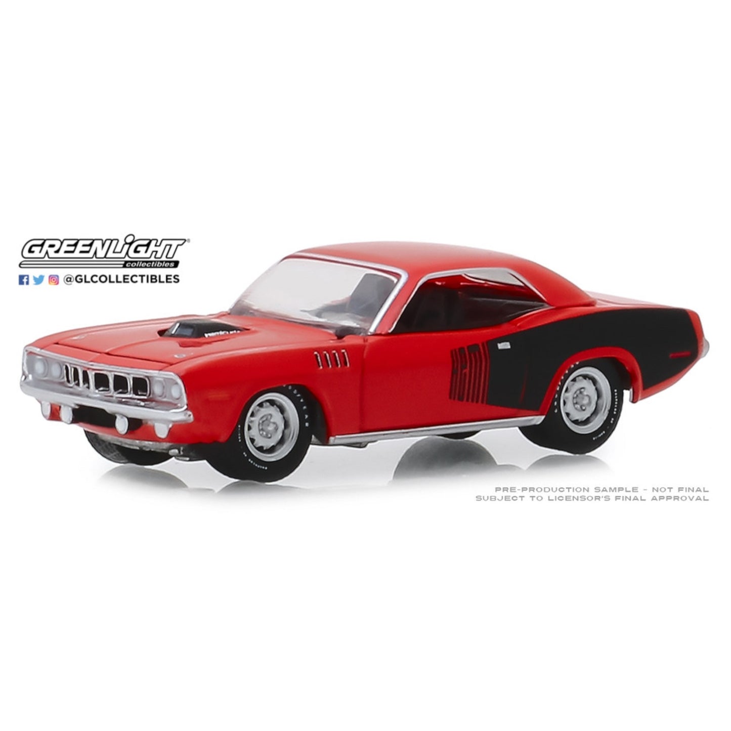 Greenlight - 1971 Plymouth Hemi Cuda - 28000-E - 50 Years Anniversary
