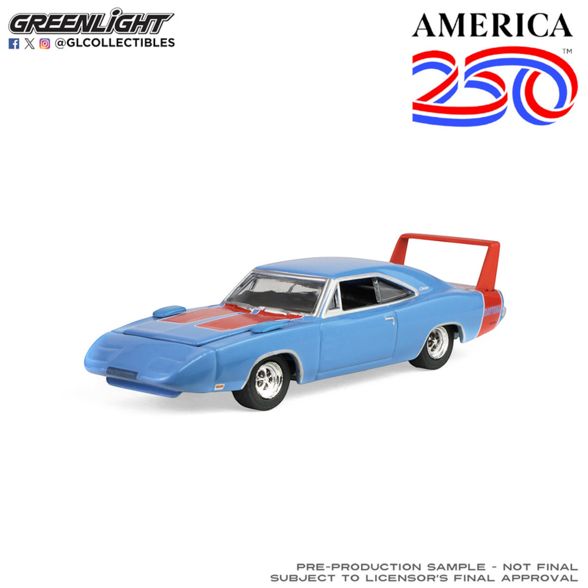 Greenlight - 1969 Dodge Charger Daytona - America 250 - 28180-F
