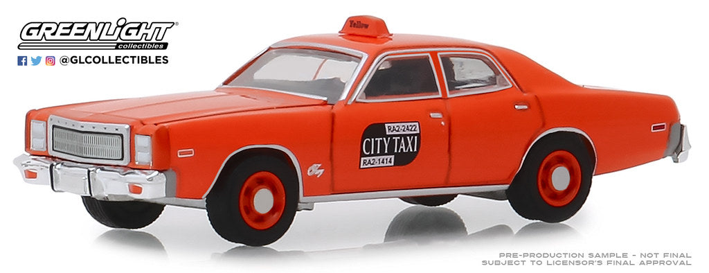Greenlight - 1970 Plymouth Fury - City Taxi - 30057 - Hobby Exclusive