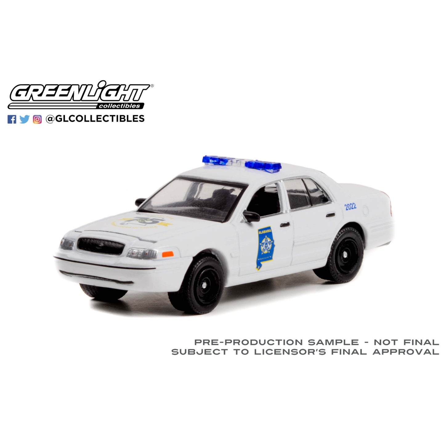Greenlight - 2008 Ford Crown Victoria Police Interceptor - 30351 - Hobby Exclusive