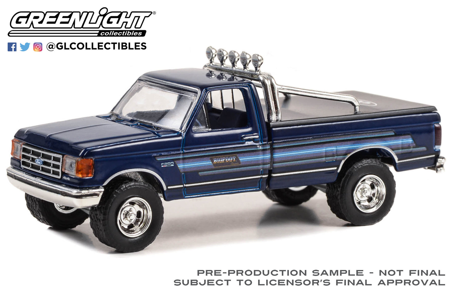 Greenlight - 1987 Ford F-250 XLT Lariat *Bigfoot Cruiser #1 - 30433 - Hobby Exclusive