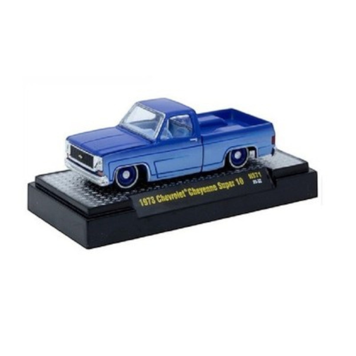 M2 Machines - 1973 Chevrolet Cheyenne Super 10, blue - 31500-HS71