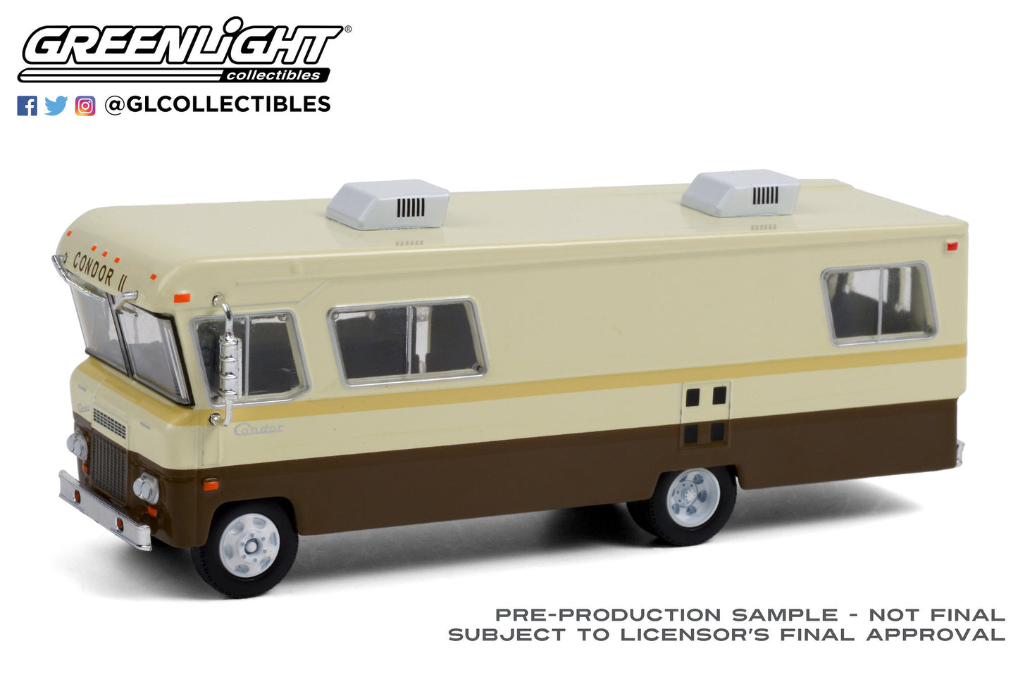 Greenlight - 1972 Condor II RV - HD Trucks Serie 20 - 33200-B - 1:64 - OVP