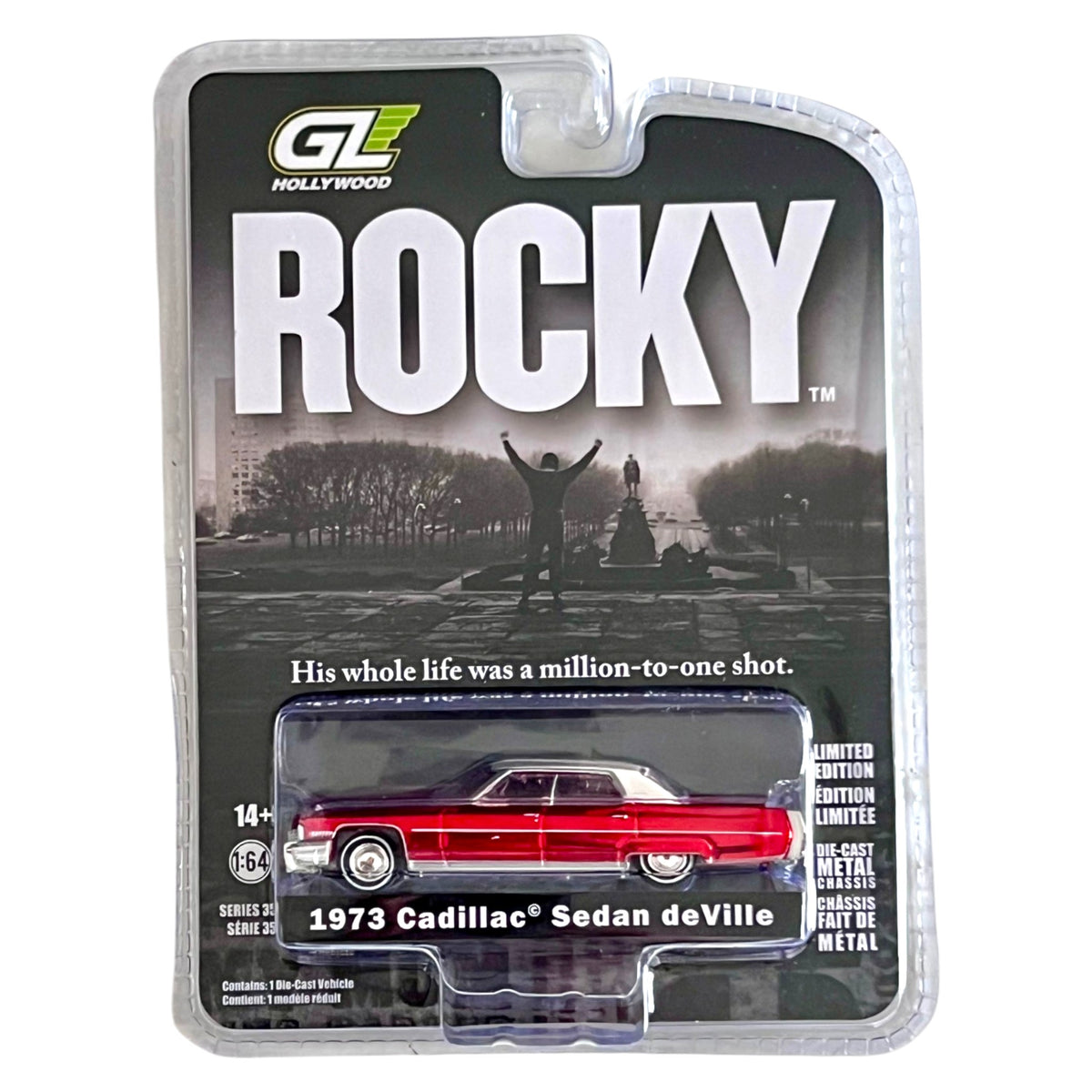 Greenlight - 1973 Cadillac DeVille Sedan - Rocky - 44950-A - Chase Car