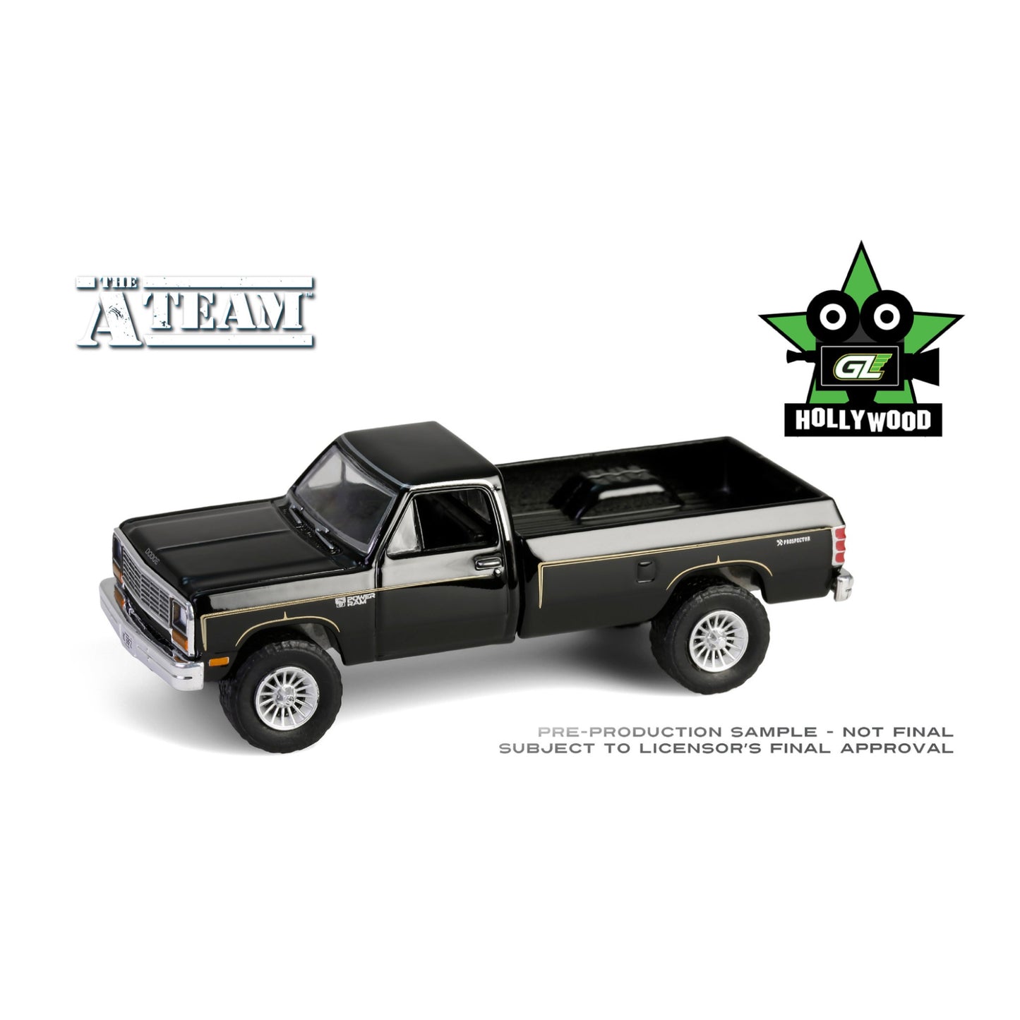 Greenlight - 1981 Dodge Power Ram Prospector- The A-Team (1983-87 TV Series) - 62040-C - Hollywood 43