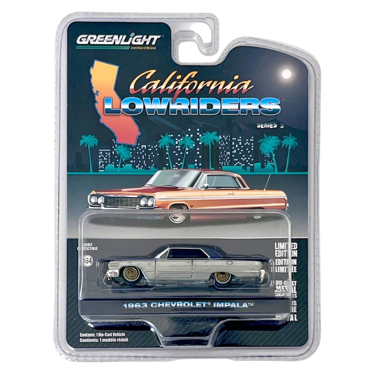 Greenlight - 1963 Chevrolet Impala - California Lowriders 5 - 63060-C - Chase Car