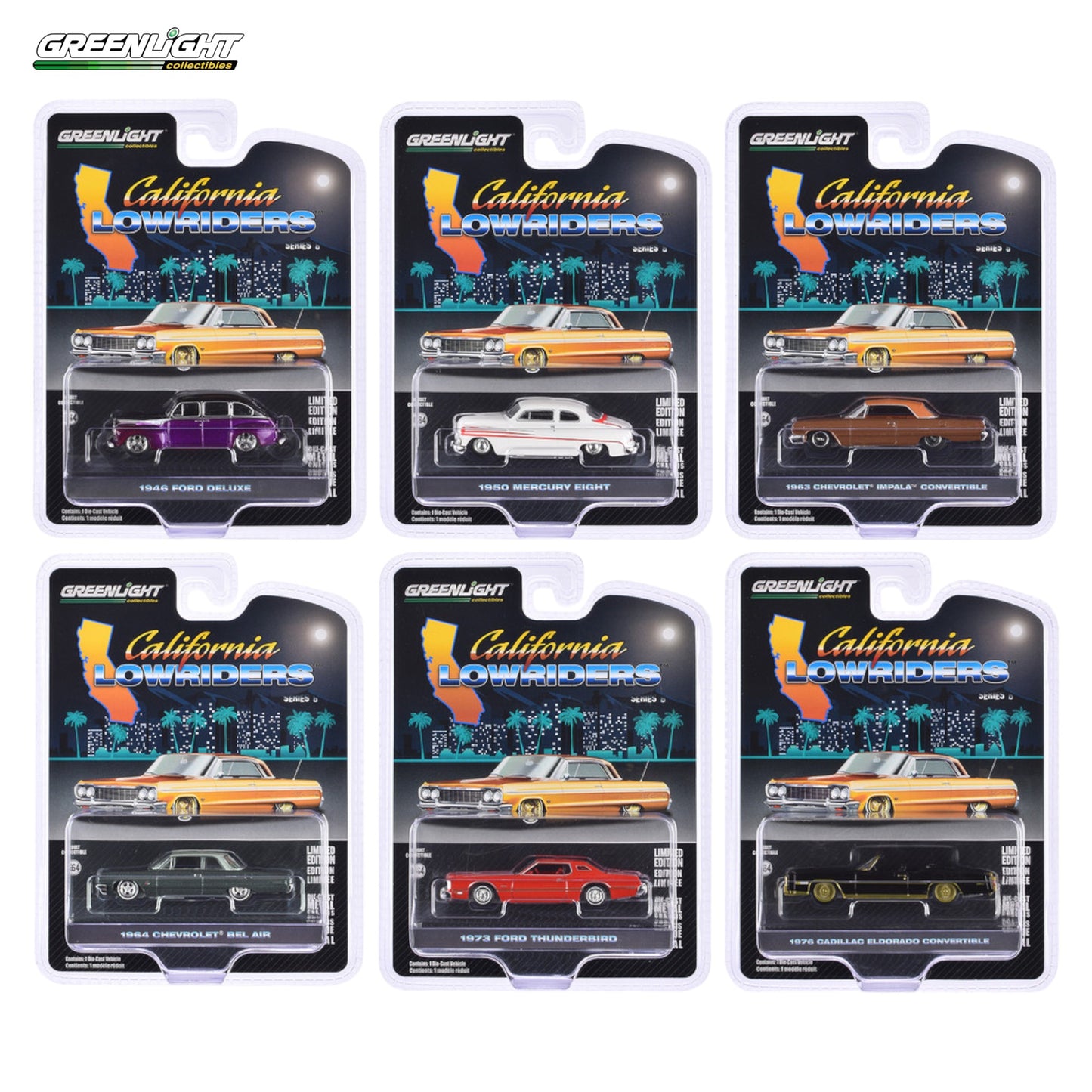 Greenlight - 1973 Ford Thunderbird - red custom - 63070-E - California Lowriders 6