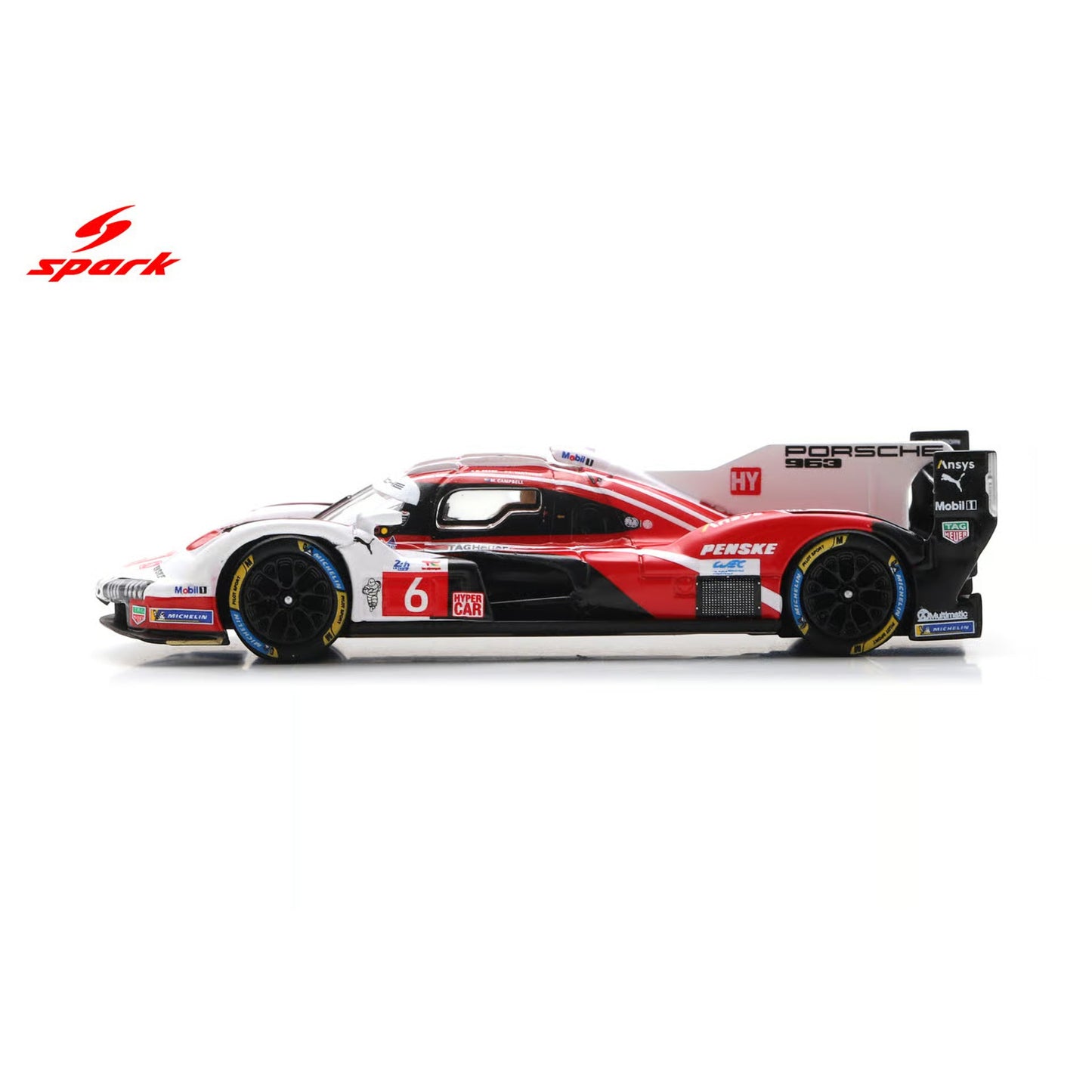 Spark 1:64 - Pre-Order - Porsche PENSKE MOTORSPORT 2nd Le Mans 24H 2025 K. Estre - 64S064 L. Vanthoor - M. Campbell - 64S064