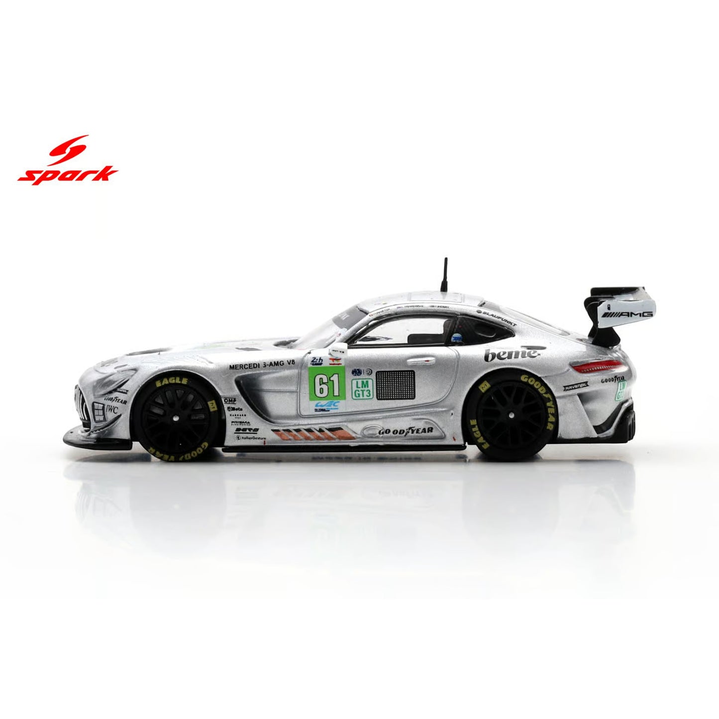 Spark 1:64 - Pre-Order - Mercedes-AMG LMGT3 No.61 IRON LYNX Le Mans 24H 2025 M. Berry - L. Hodenius - M. Martin - 64S074
