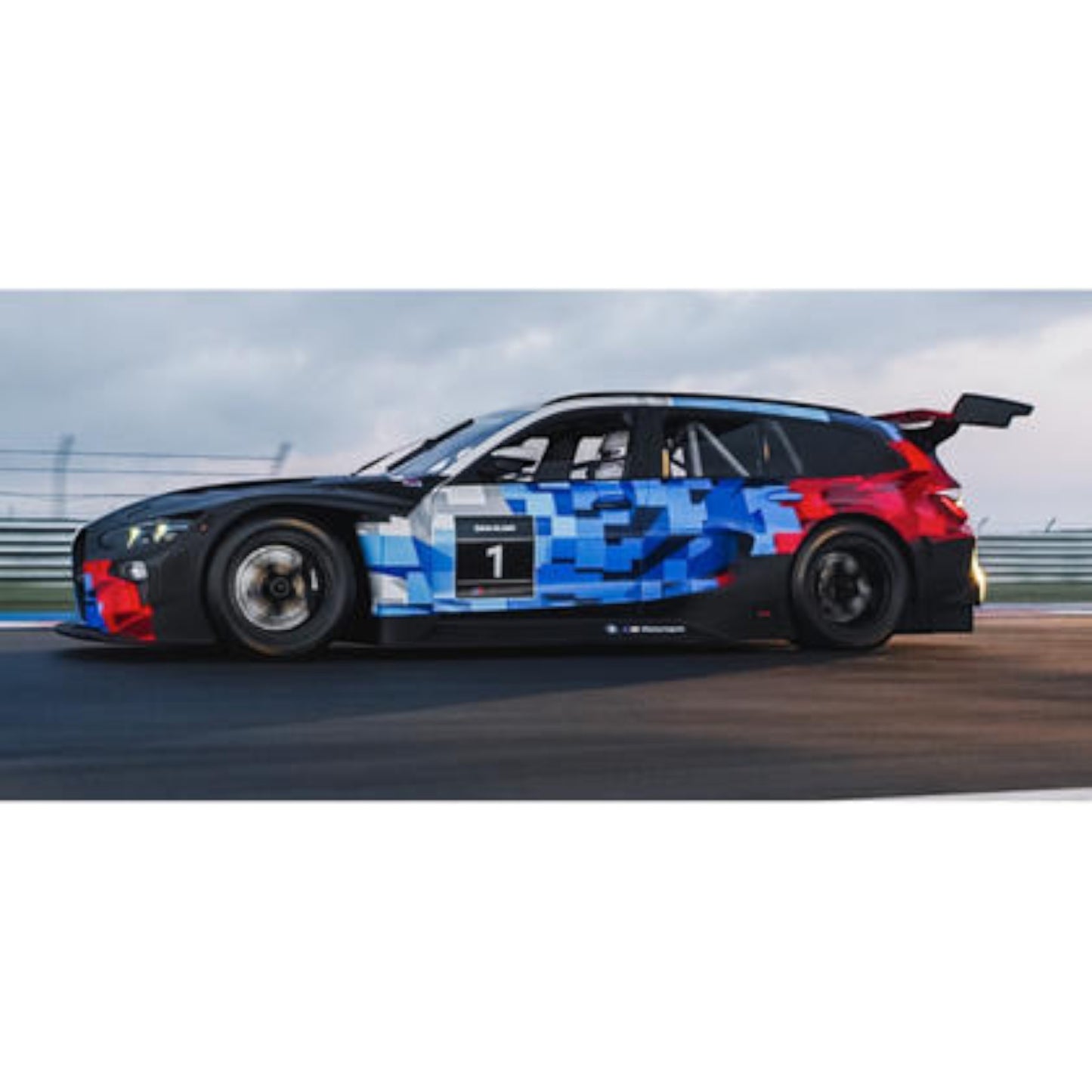 Spark 1:64 - Pre-Order - 64S254: M3 GT3 24h TOURING PRESENTATION 2026 - BMW M3 Touring 24H