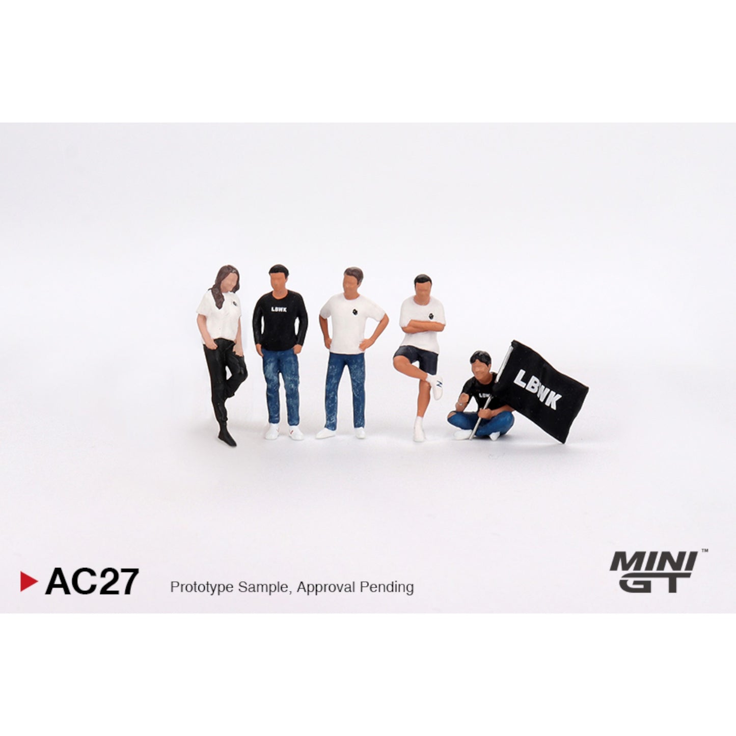 Mini GT - Team Liberty Walk Figure set - AC27 - 1:64