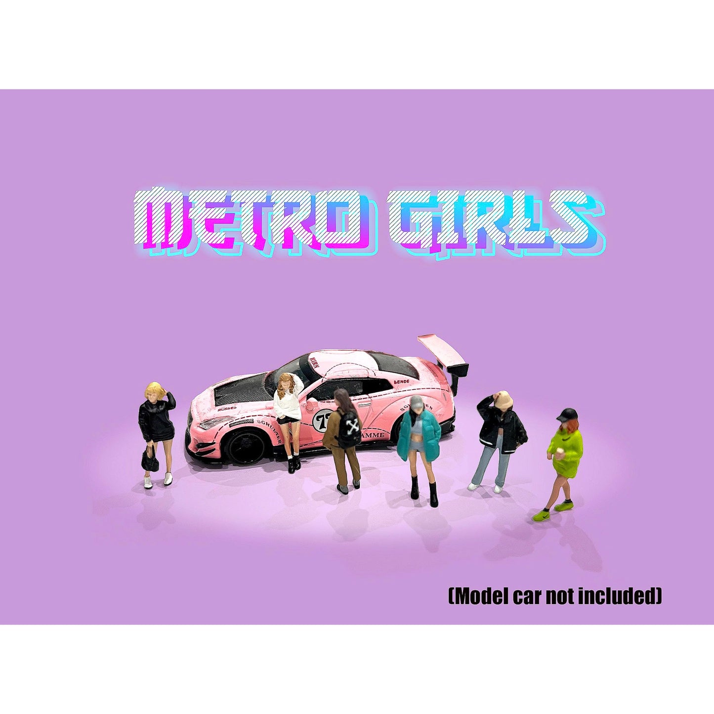 American Diorama - Metro Girls, Diecast Figure's - AD-2408-MJ