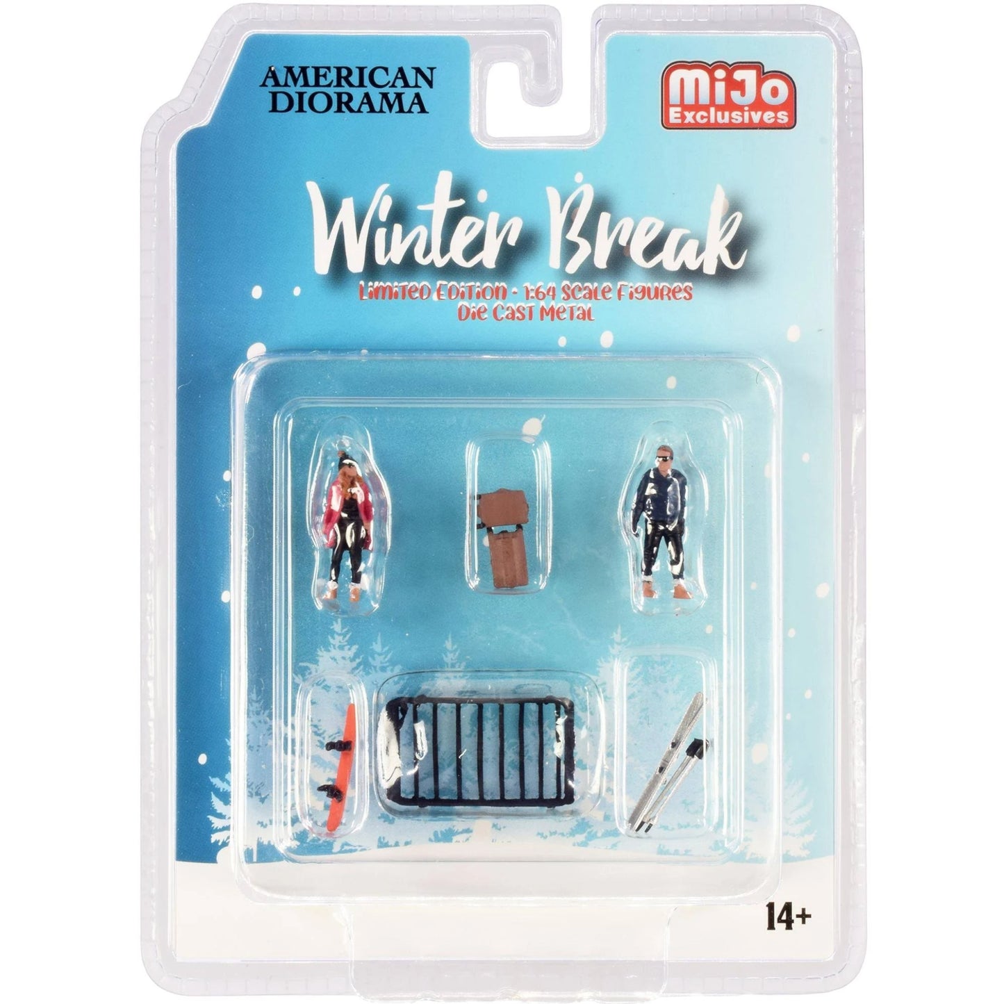 American Diorama - Winter Break Figure Set - AD-76462