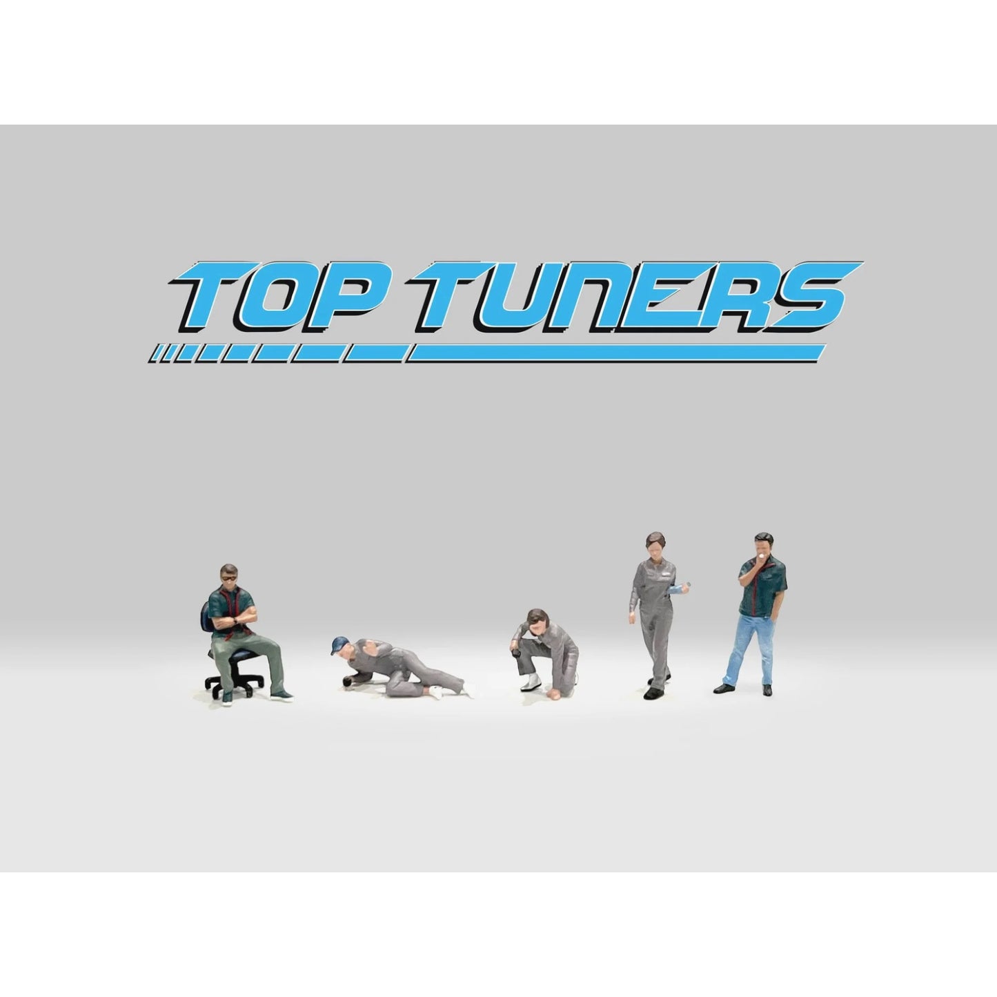 American Diorama - Top Tuners set - AD-2412MJ - Mijo Exclusice 1:64