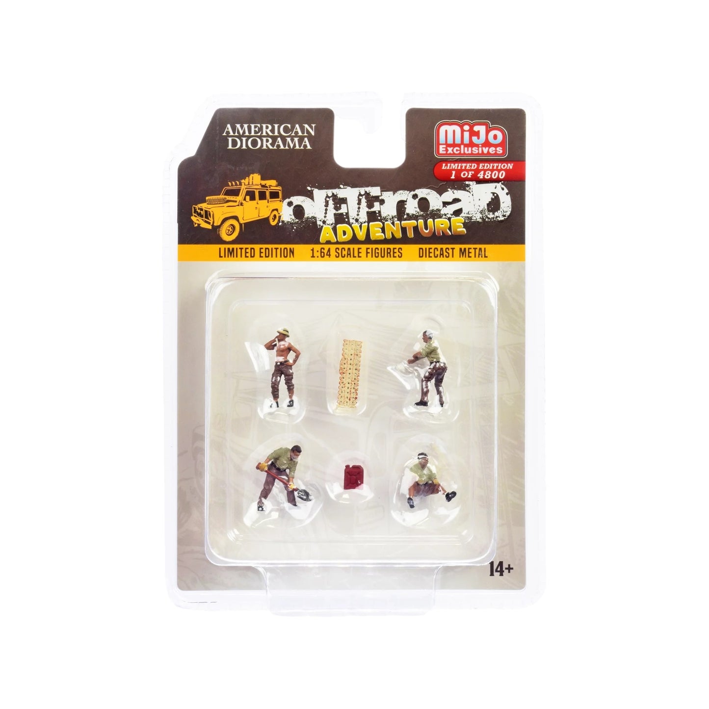 American Diorama - Off Road Adventure Figure Set - AD-76492 - Mijo-Exclusive - 1:64