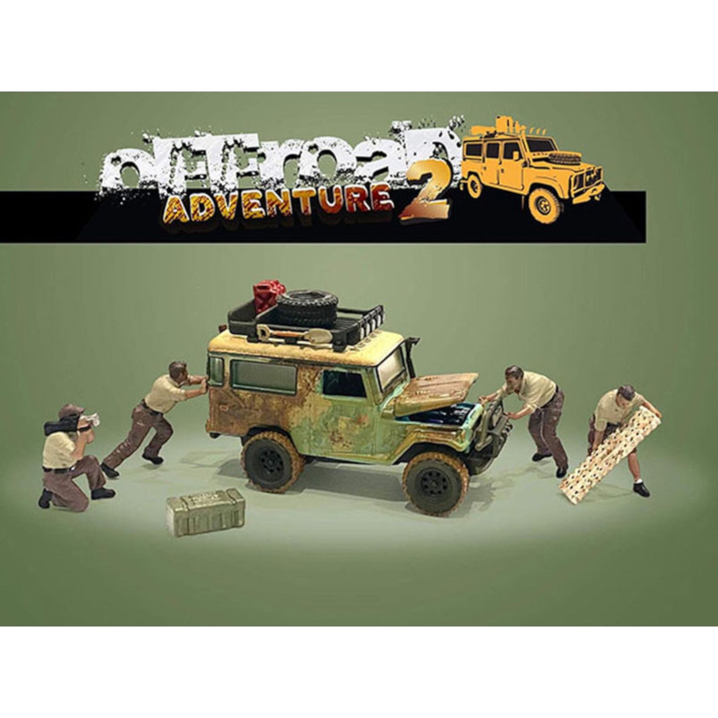 American Diorama - Off Road Adventure Figure set #2 - AD-76496-MJ - Mijo-Exclusive