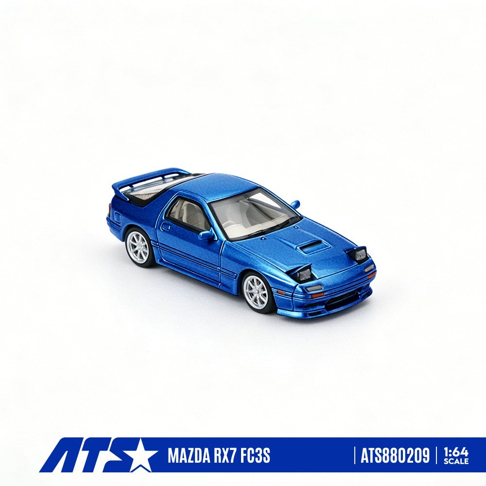 ATS Models - Pre-Order - Mazda RX-7 FC3S - Metallic Cobalt Blue - ATS880209