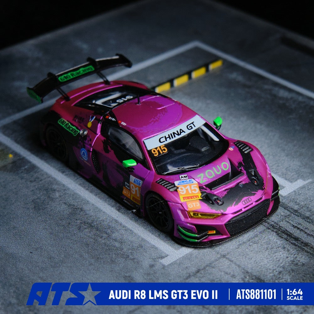 ATS Model - Pre-Order - AUDI R8 LMS GT3 EVO II - 610 purple - ATS881101