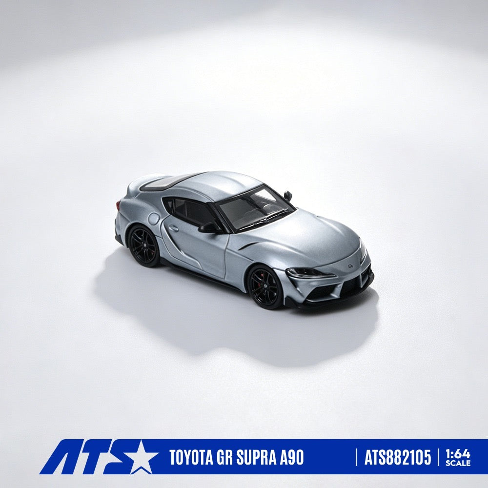 ATS Model - Pre-Order - Toyota GR SUPRA A90 - Matte Silver Blue - ATS882105
