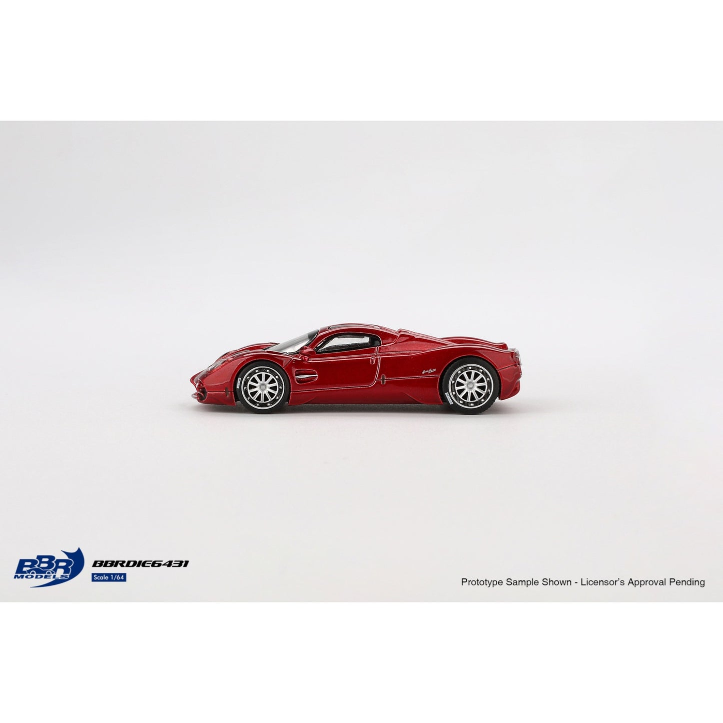 BBR - Pre-Order - 2023 Pagani Utopia, Dubai red - BBRDIE6431 - 1:64