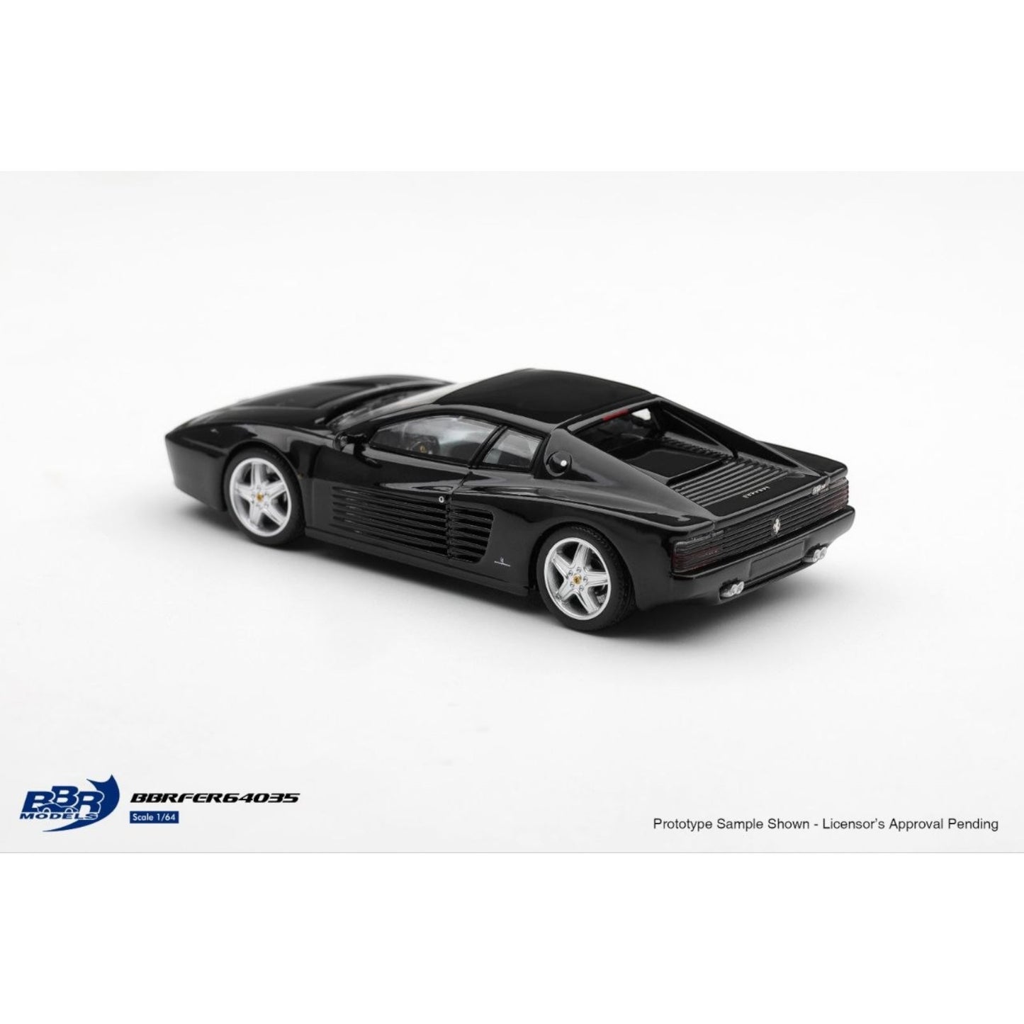 BBR - Pre-Order - Ferrari 512 TR Nero - BBRFER64035