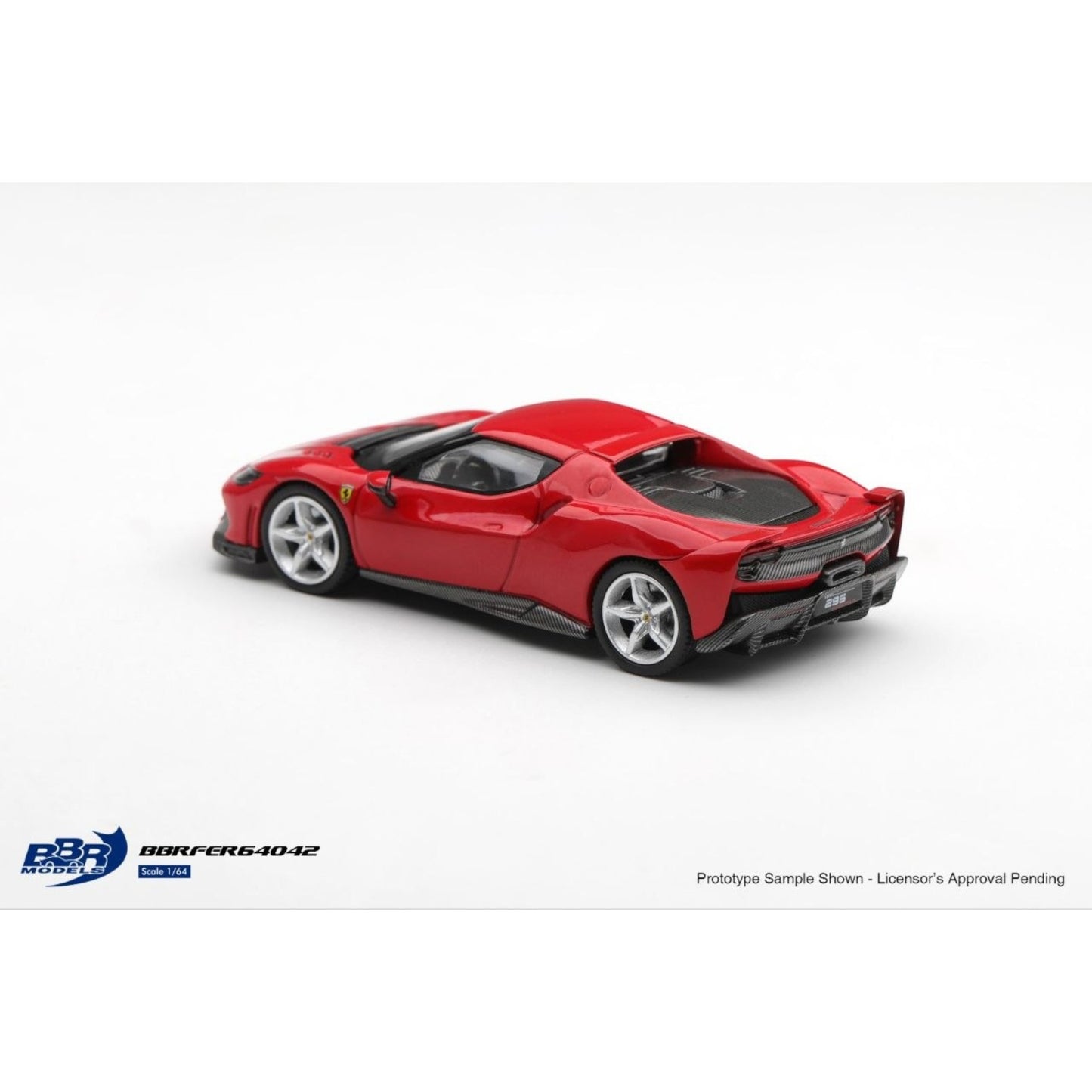 BBR - Pre-Order - Ferrari 296 Speciale Rosso Corsa - BBRFER64042