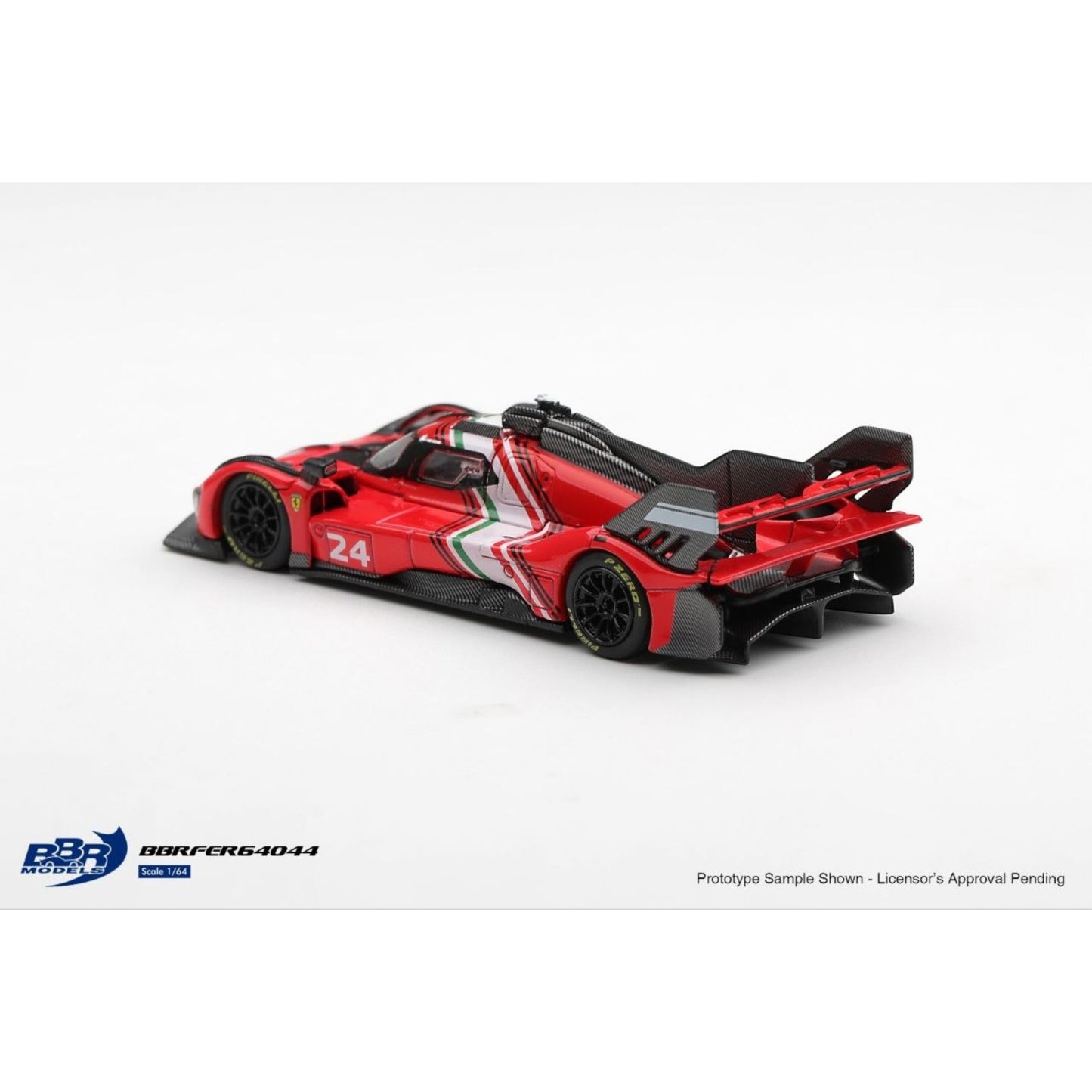 BBR - Pre-Order - Ferrari 499P Modificata Rosso Corsa - BBRFER64044