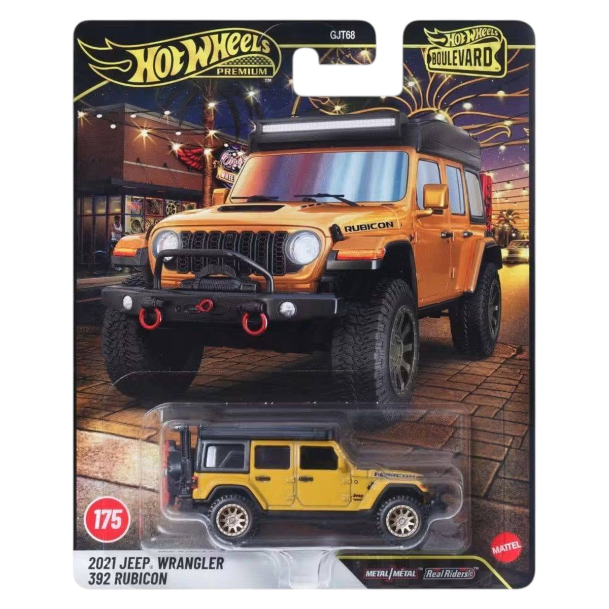 Hot Wheels 2027 - Pre-Order - Boulevard - 2021 Jeep Wrangler 392 Rubicon - No. 175