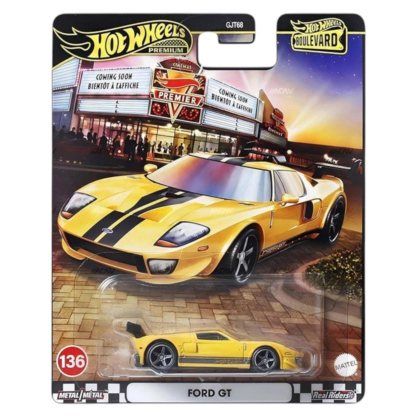 Hot Wheels 2025 - Pre-Order - Boulevard - Ford GT - No. 136