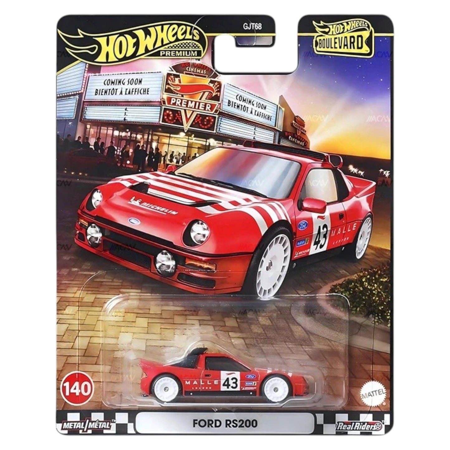 Hot Wheels 2025 - Pre-Order - Boulevard - Ford RS200 - No. 140