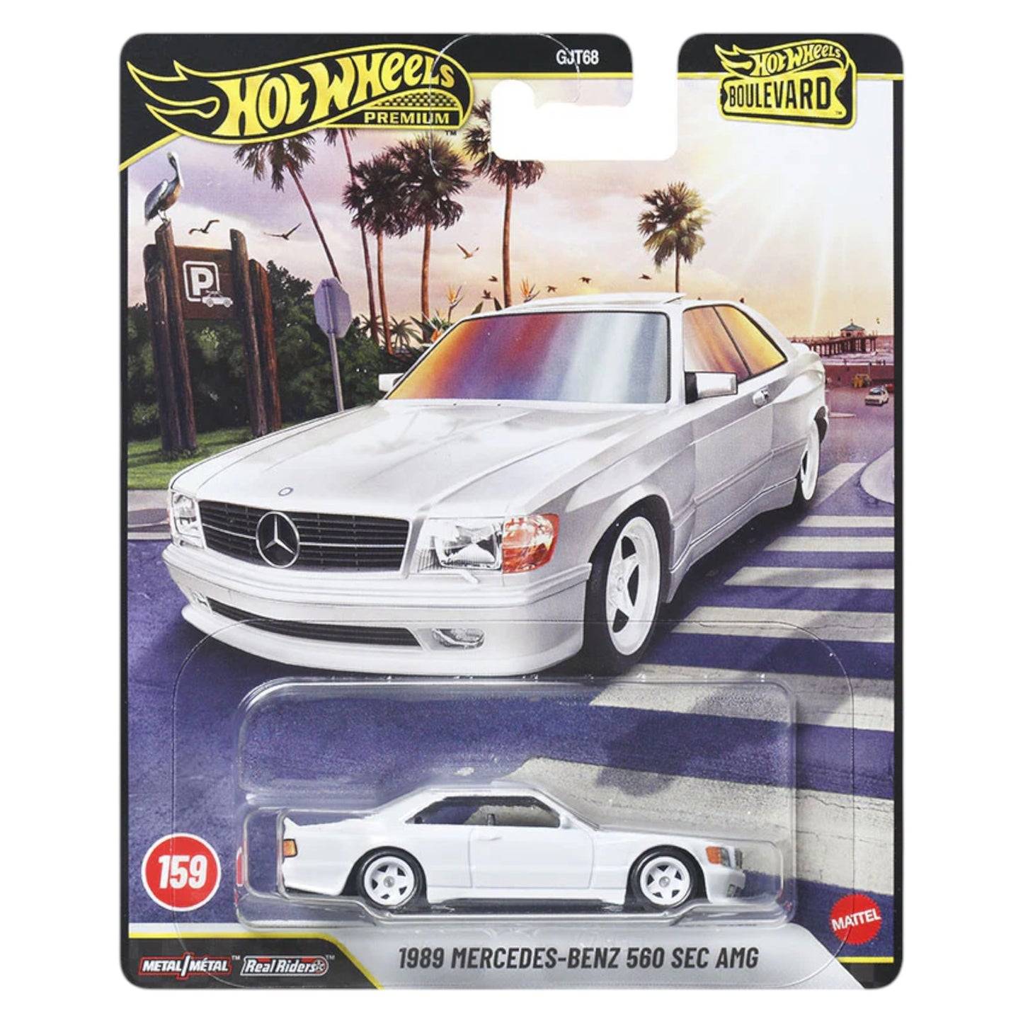Hot Wheels 2026 - Pre-Order - Boulevard - 1989 Mercedes-Benz 560 SEC AMG - No. 159 - JHW37