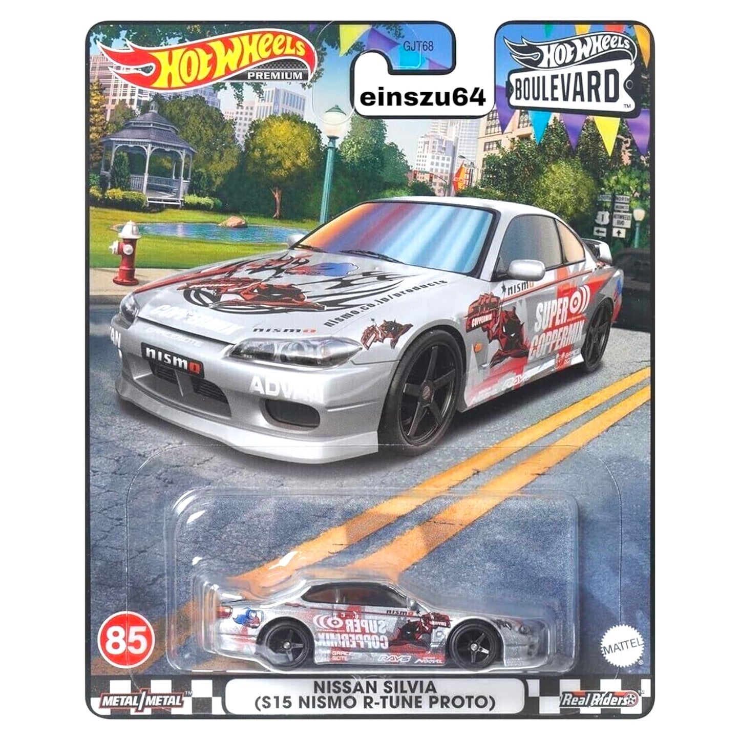 Hot Wheels Boulevard 2023 - Nissan Silvia (S15 Nismo R-Tune Proto) - No. 85 - 1:64
