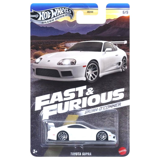 Hot Wheels 2025 - Fast & Furious - Brian O´Conner - Toyota Supra - weiß - JBY33