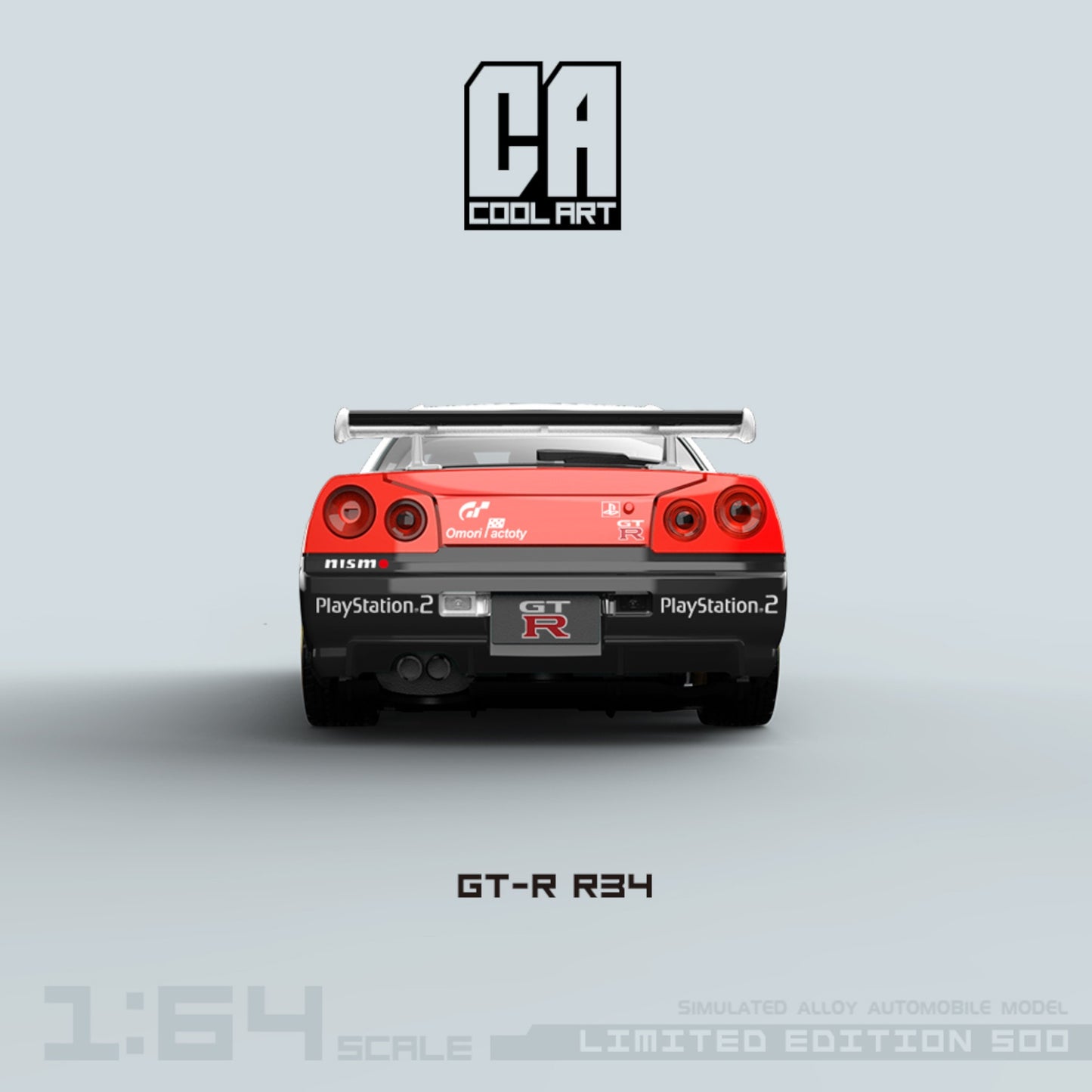 CoolArt Models - Pre-Order - Skyline GT-R R34 - Gran Turismo - CA646304