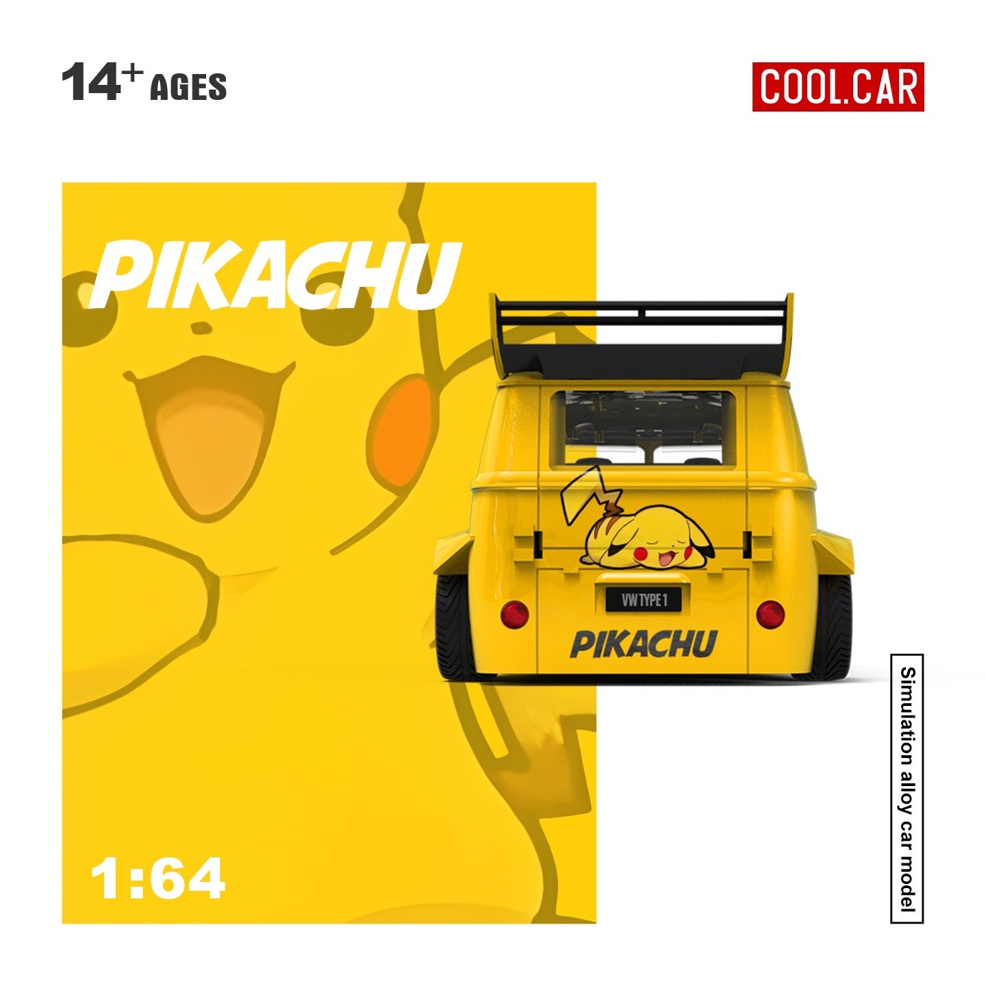 CoolCar - Pre-Order - Volkswagen T1 Pikachu - CC642958