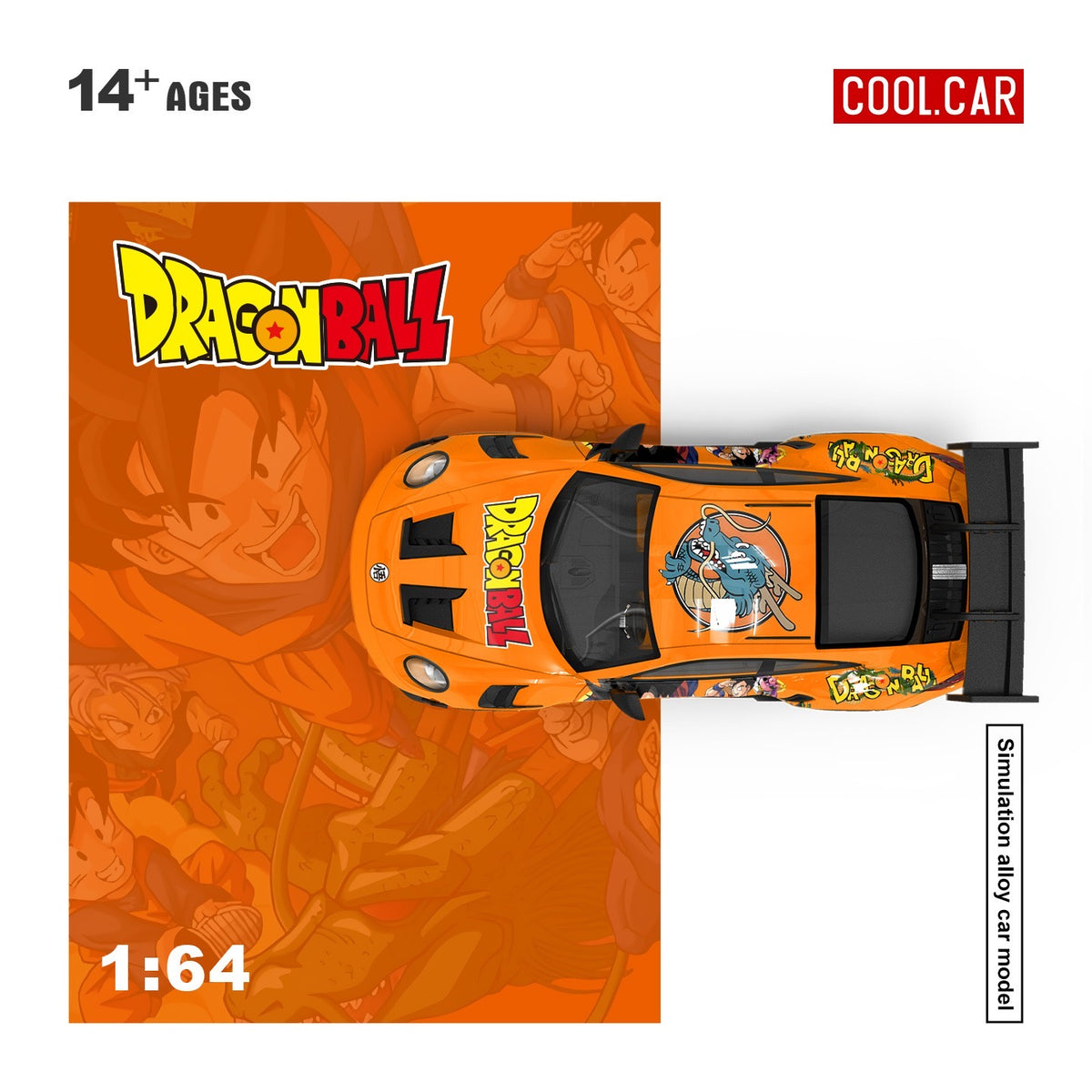 CoolCar - Pre-Order - Porsche 992 GT3 RS - Dragon Ball - CC644653