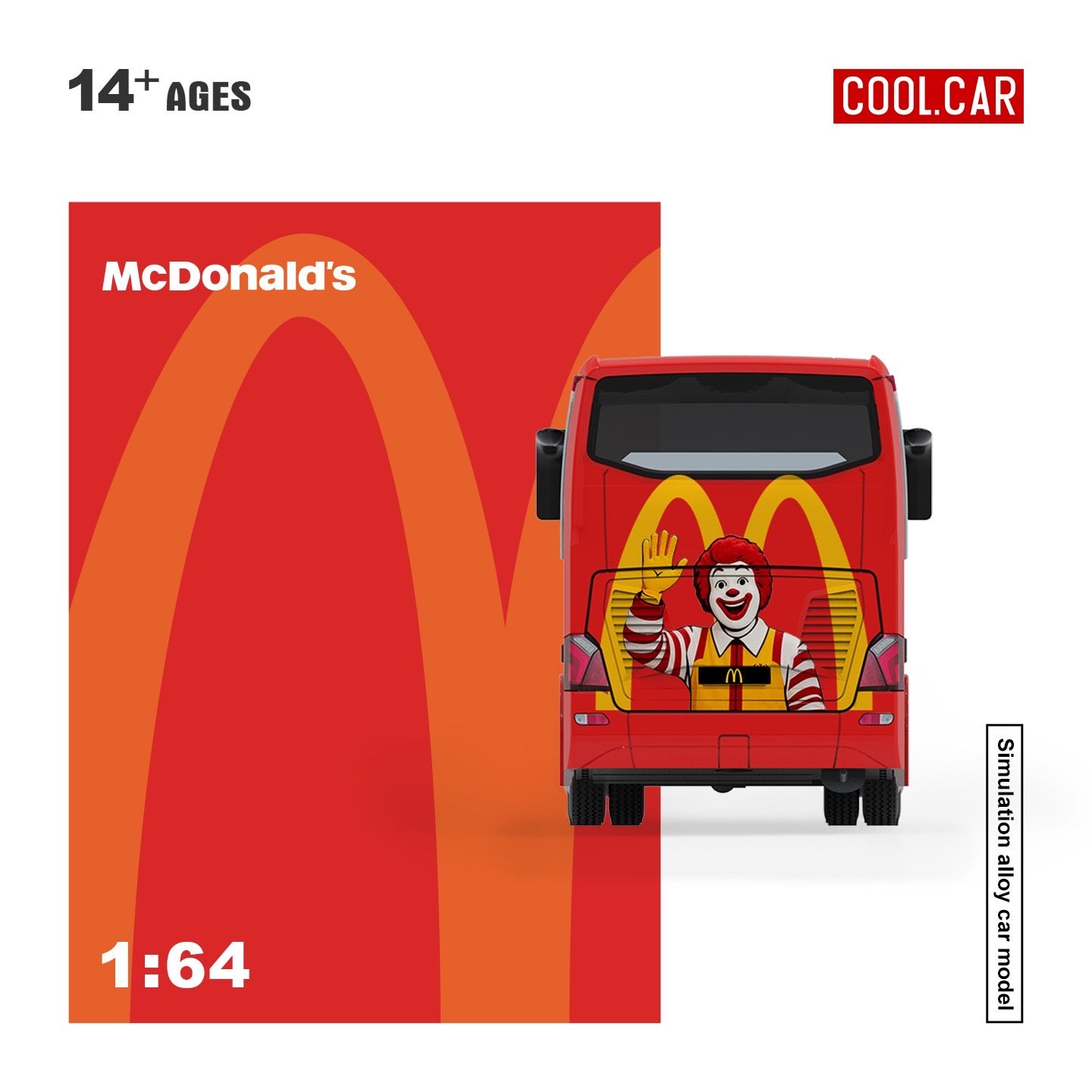 CoolCar - Pre-Order - McDonalds SuperBus - CC800705