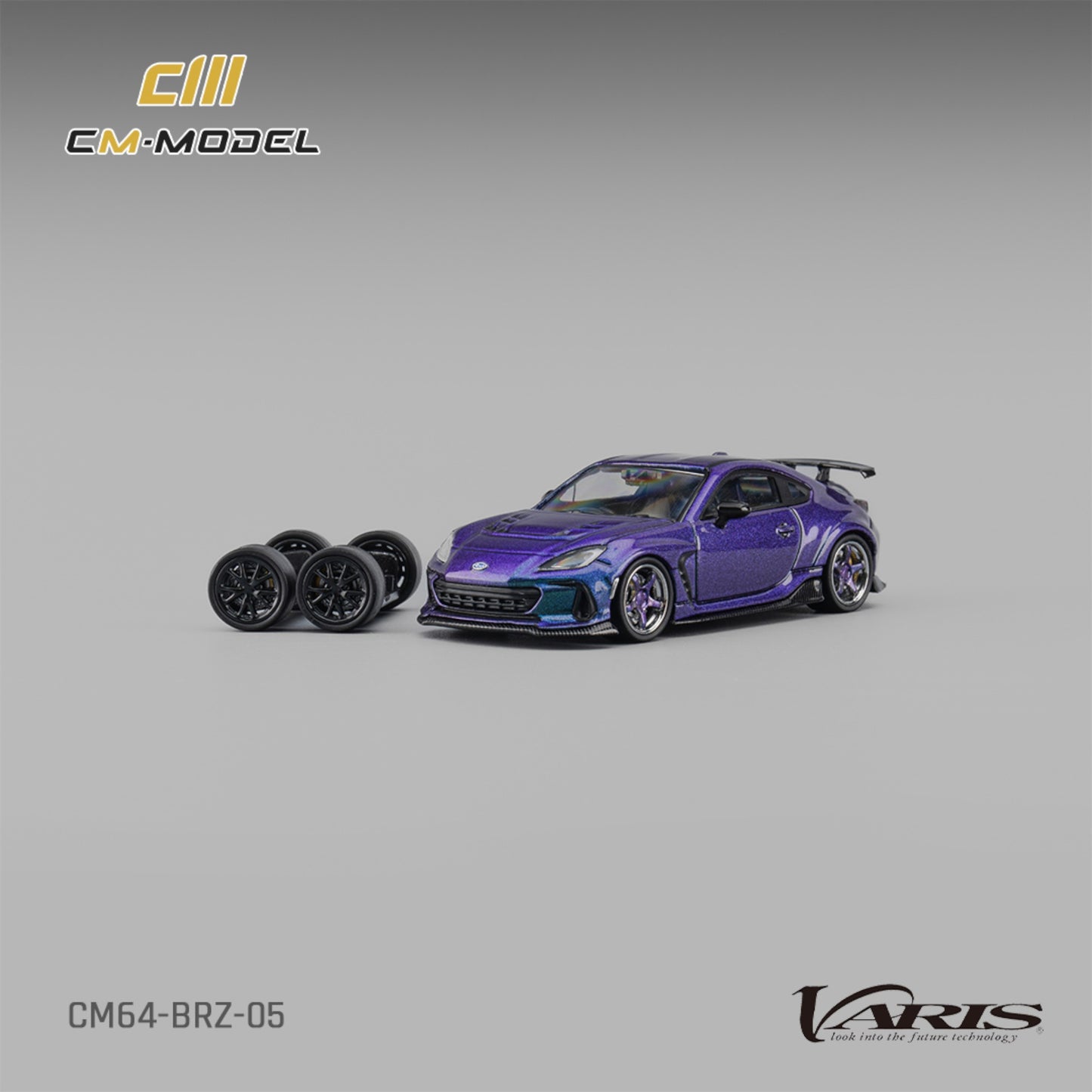 CM Model - Pre-Order - Subaru BRZ Varis Widebody Chameleon - CM64-BRZ-05