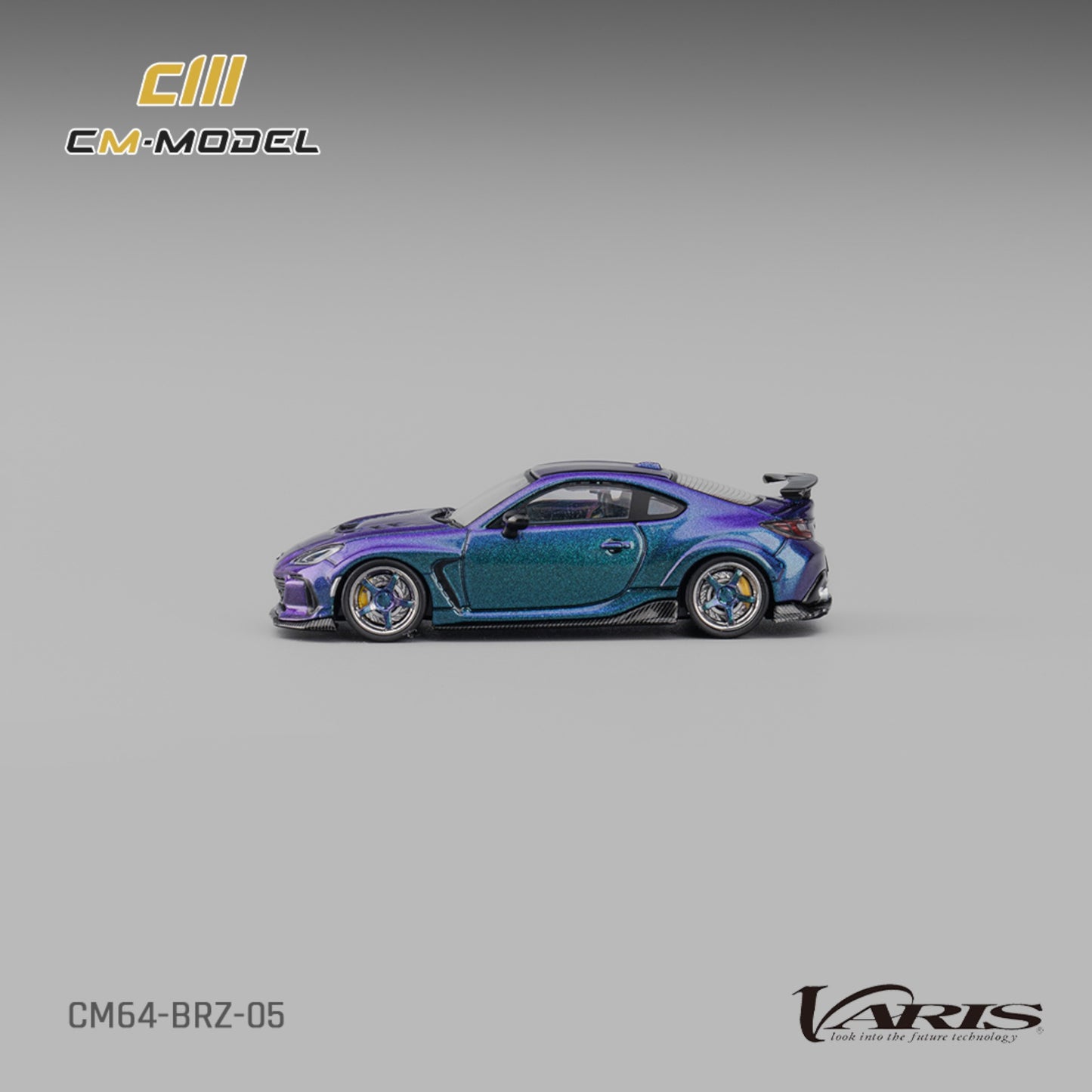CM Model - Pre-Order - Subaru BRZ Varis Widebody Chameleon - CM64-BRZ-05