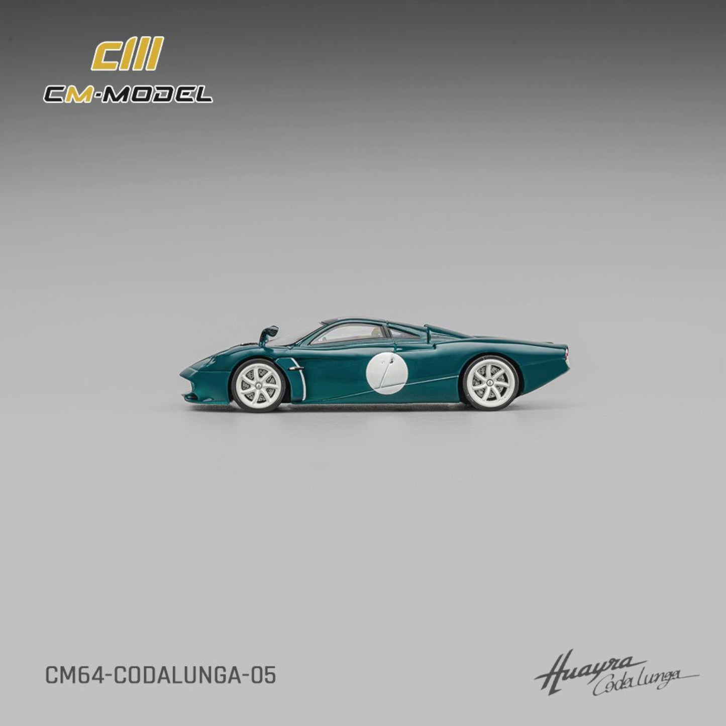 CM Model - Pre-Order - Pagani Huayra Codalunga Green - CM64-CODALUNGA-05