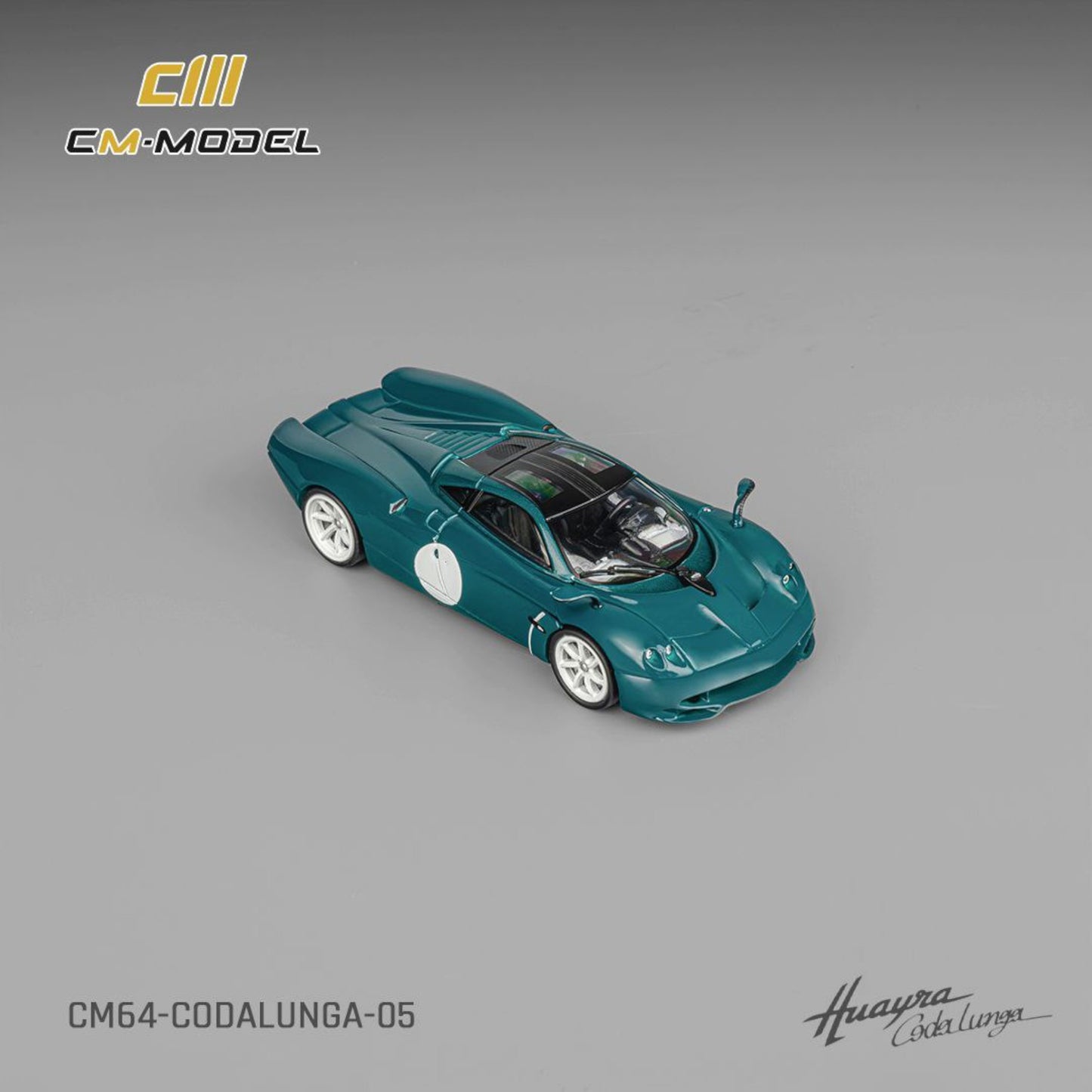 CM Model - Pre-Order - Pagani Huayra Codalunga Green - CM64-CODALUNGA-05