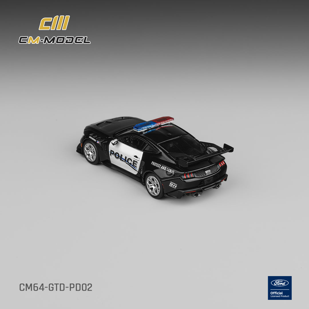 CM Model - Pre-Order - Ford GTD Police Cruiser - CM64-GTD-PD02