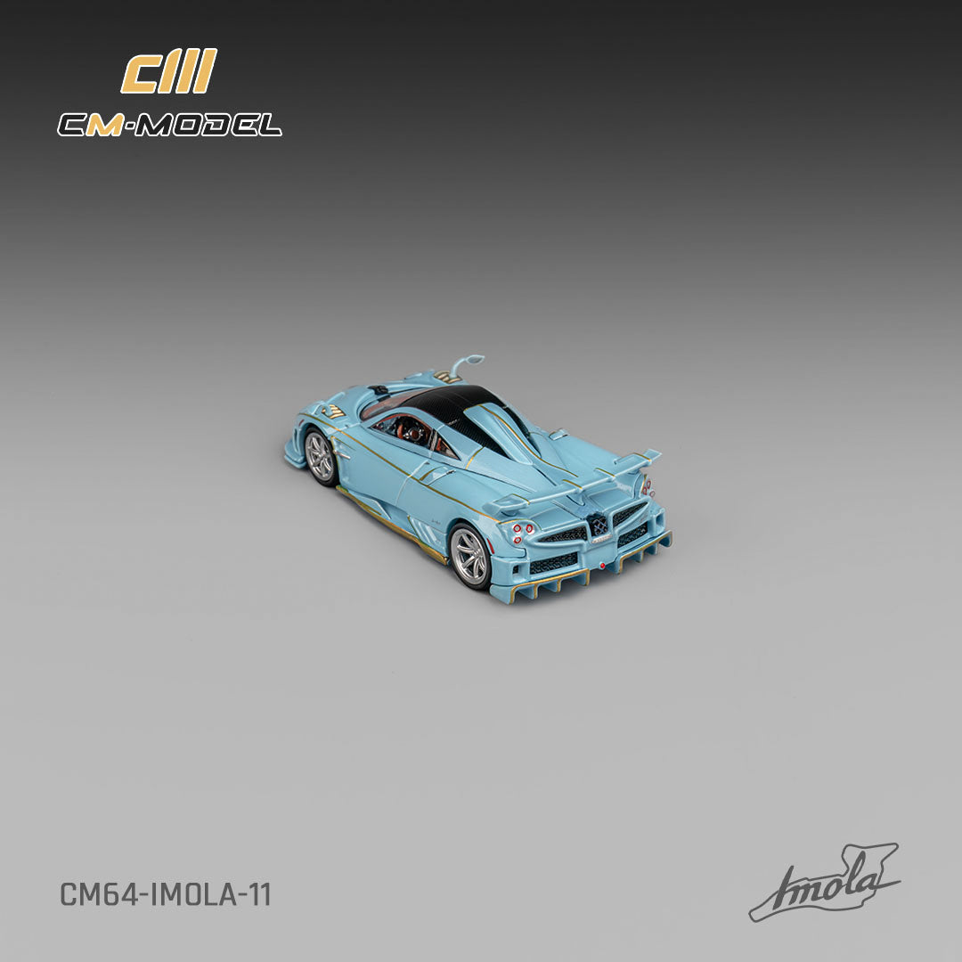CM Model - Pre-Order - Pagani Imola Azzurro Sardegna - CM64-IMOLA-11
