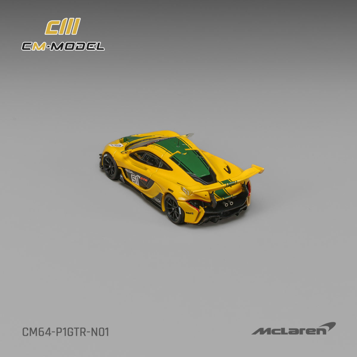 CM Model - Pre-Order - McLaren P1 GTR Harrods Livery 51# - CM64-P1GTR-N01